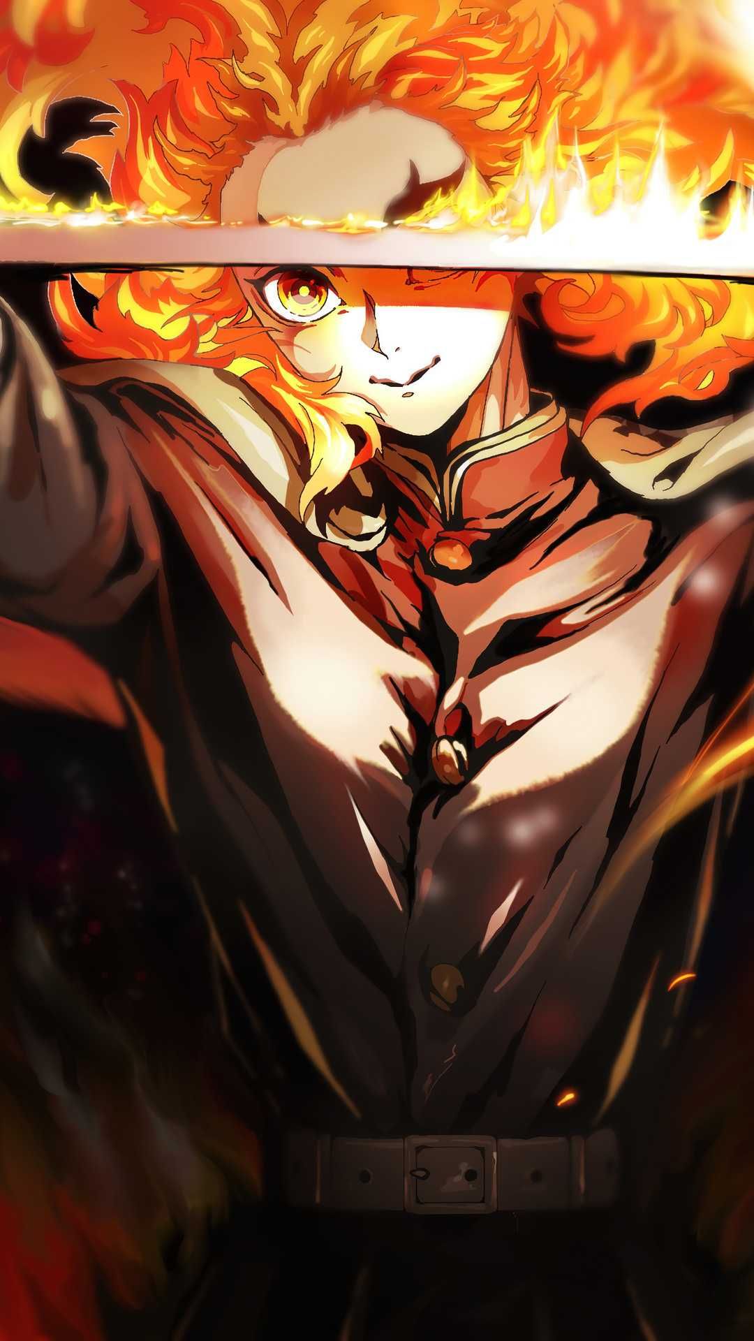 iPhone Rengoku Kyojuro Wallpaper