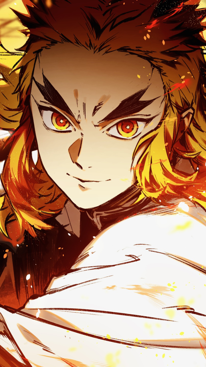 Download Kyojuro Rengoku Anime Demon