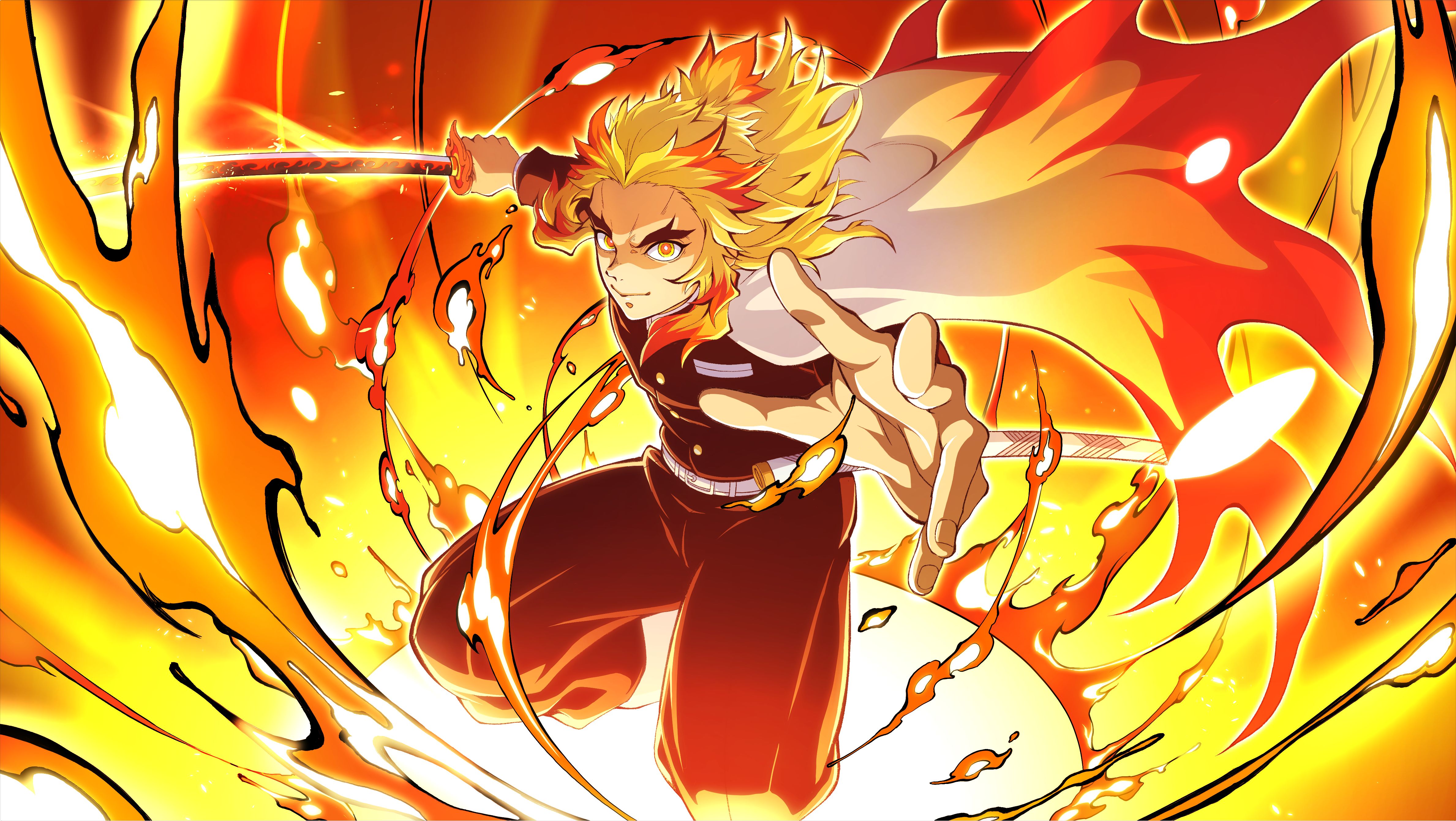 Download Kyojuro Rengoku wallpaper