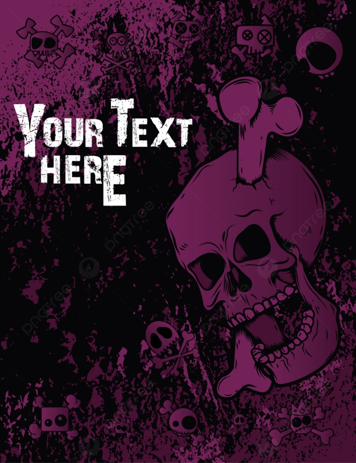 Emo Background Art Bone Cold Wallpaper