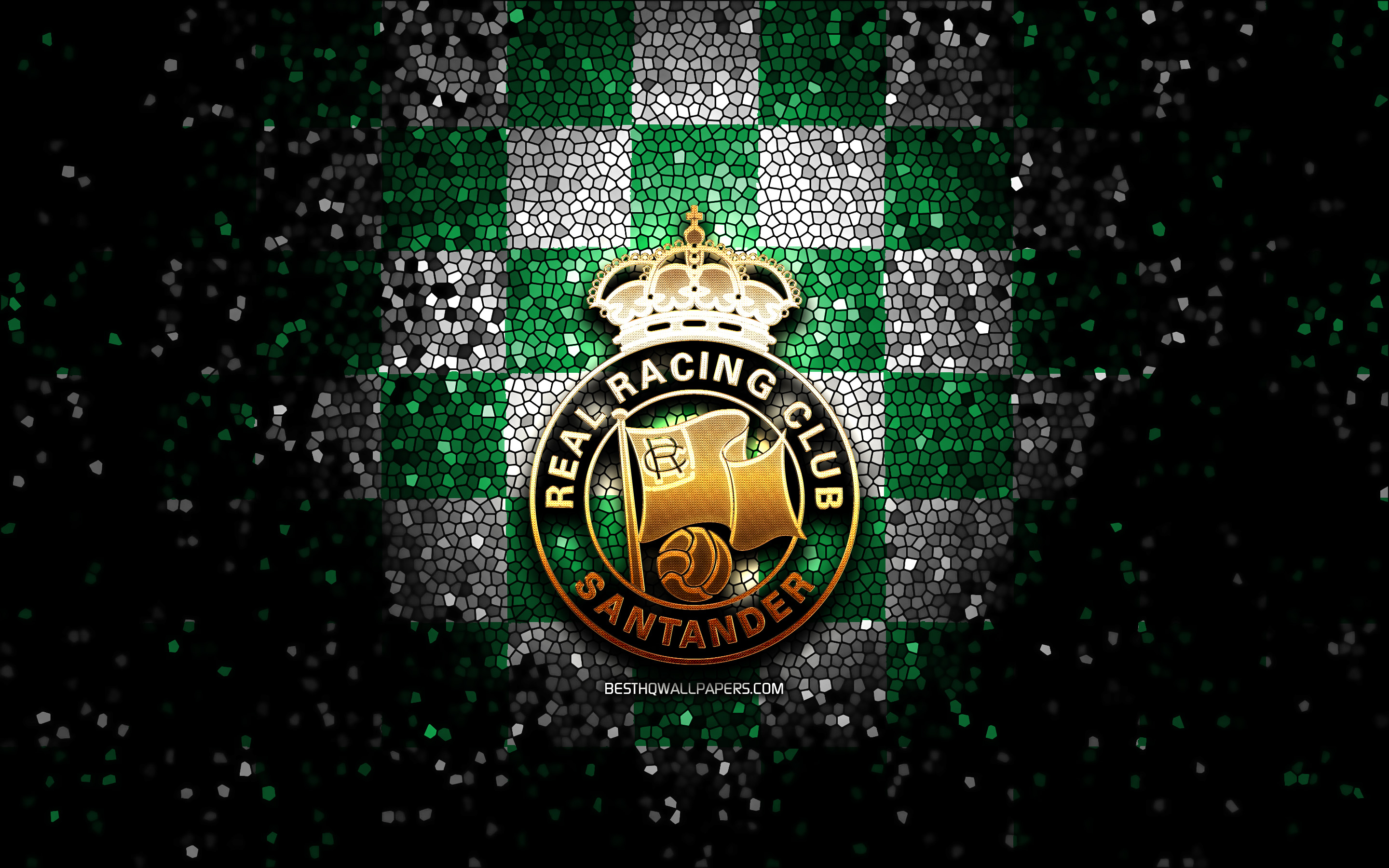 wallpaper Racing Santander FC, glitter