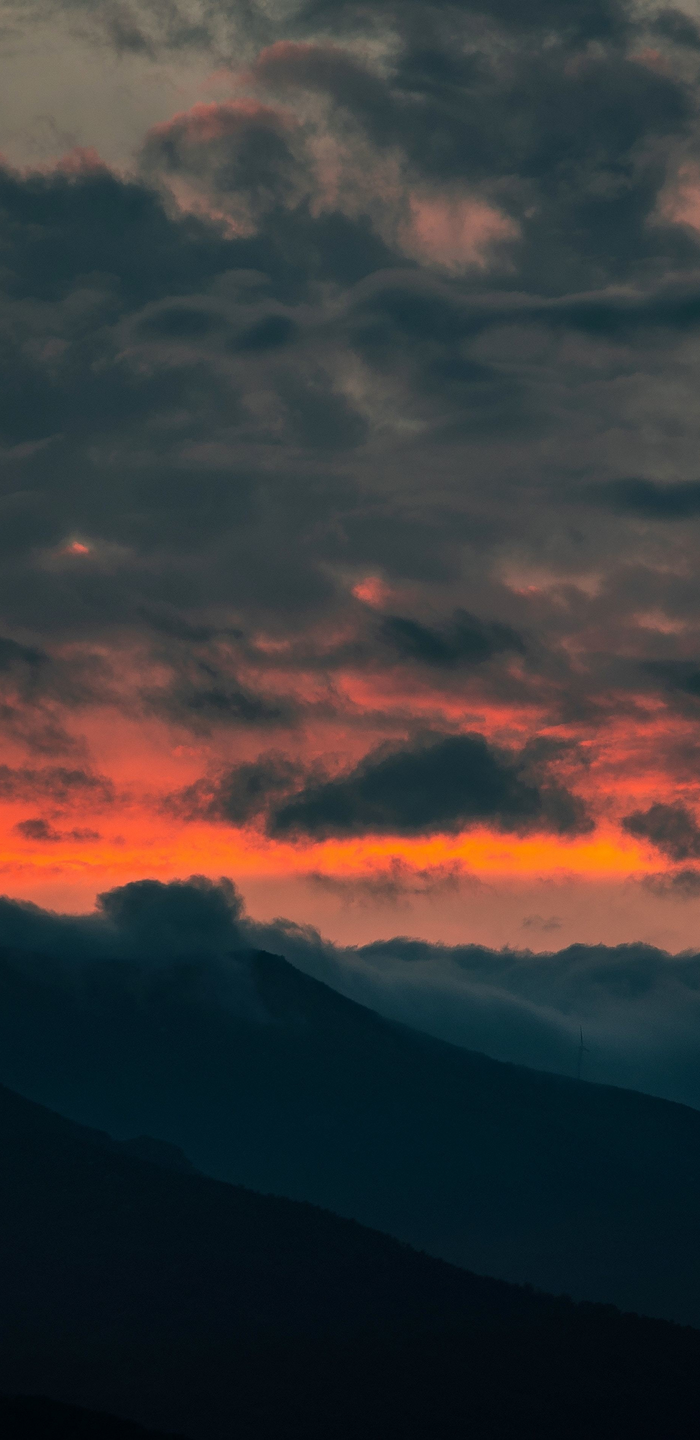 Download wallpaper 1440x2960 clouds