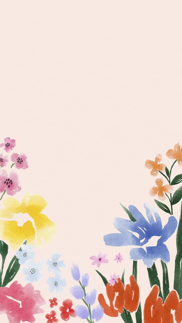 Free: Summer flowers mobile wallpaper