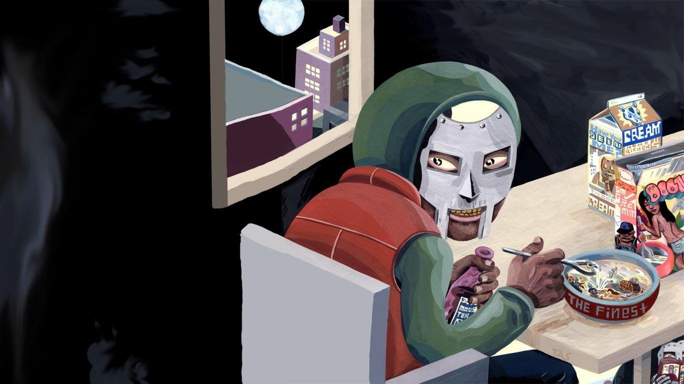 mf doom music hip hop mask album covers