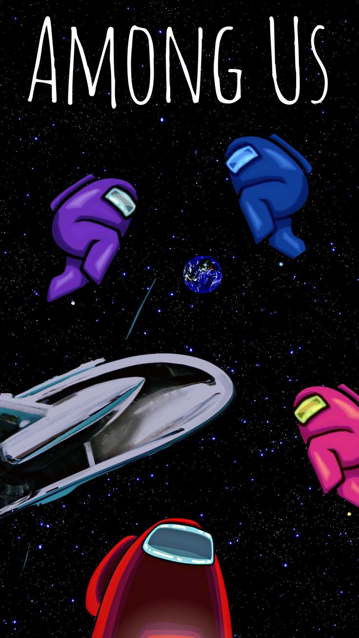 Among Us Spaceship Wallpaper