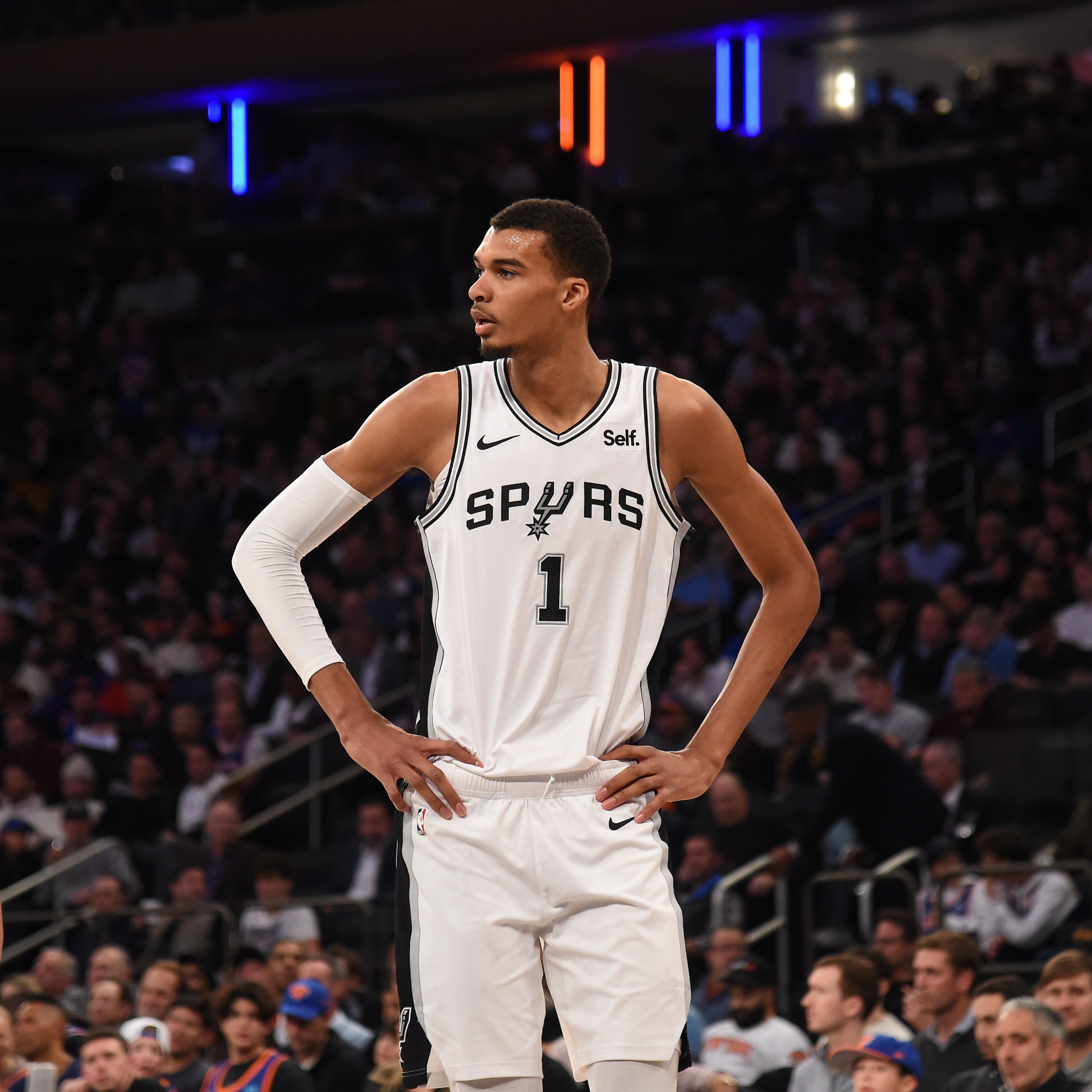 Inside Madison Square Garden for Victor