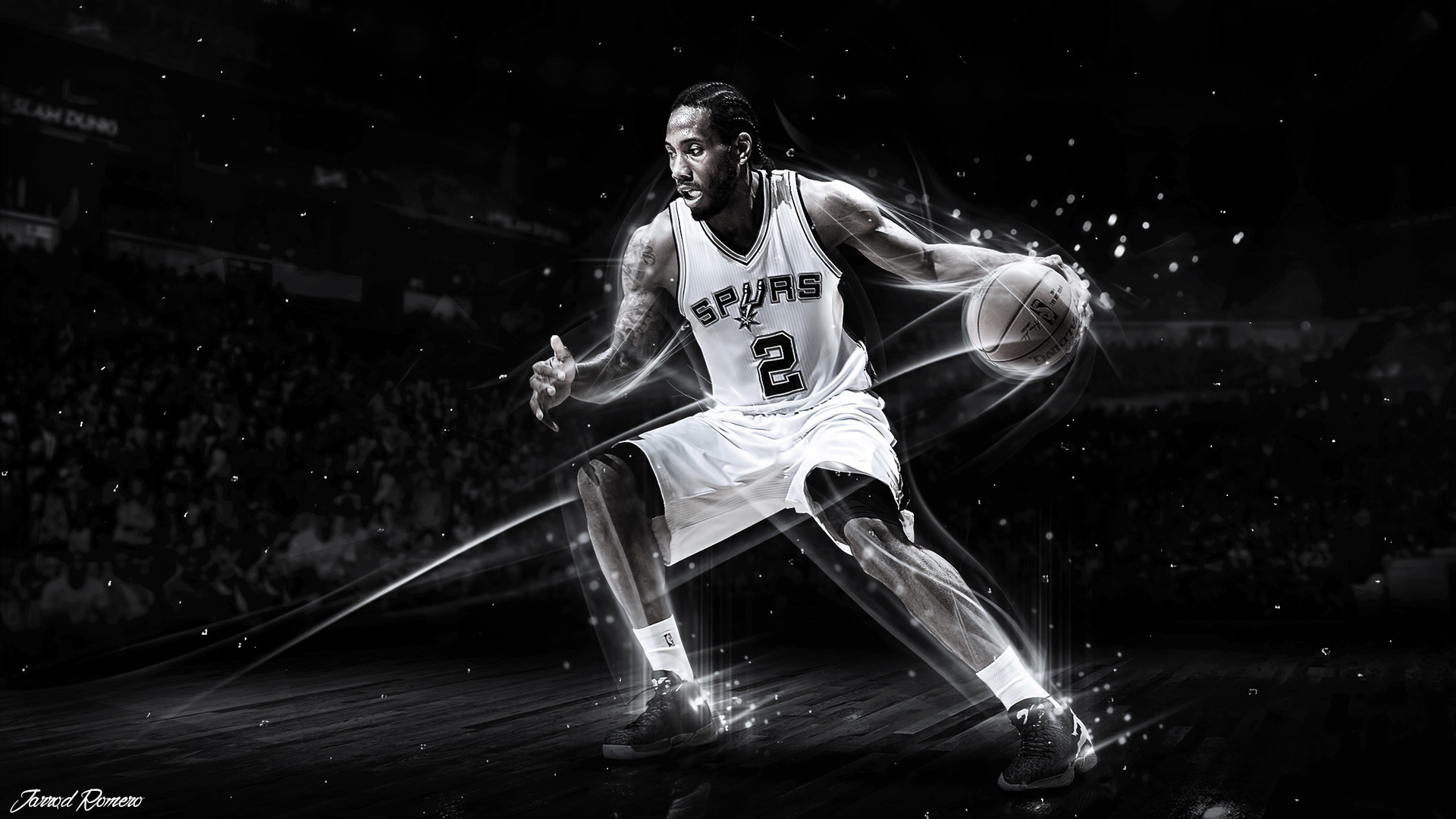 Kawhi Leonard Spurs HD Desktop Wallpaper