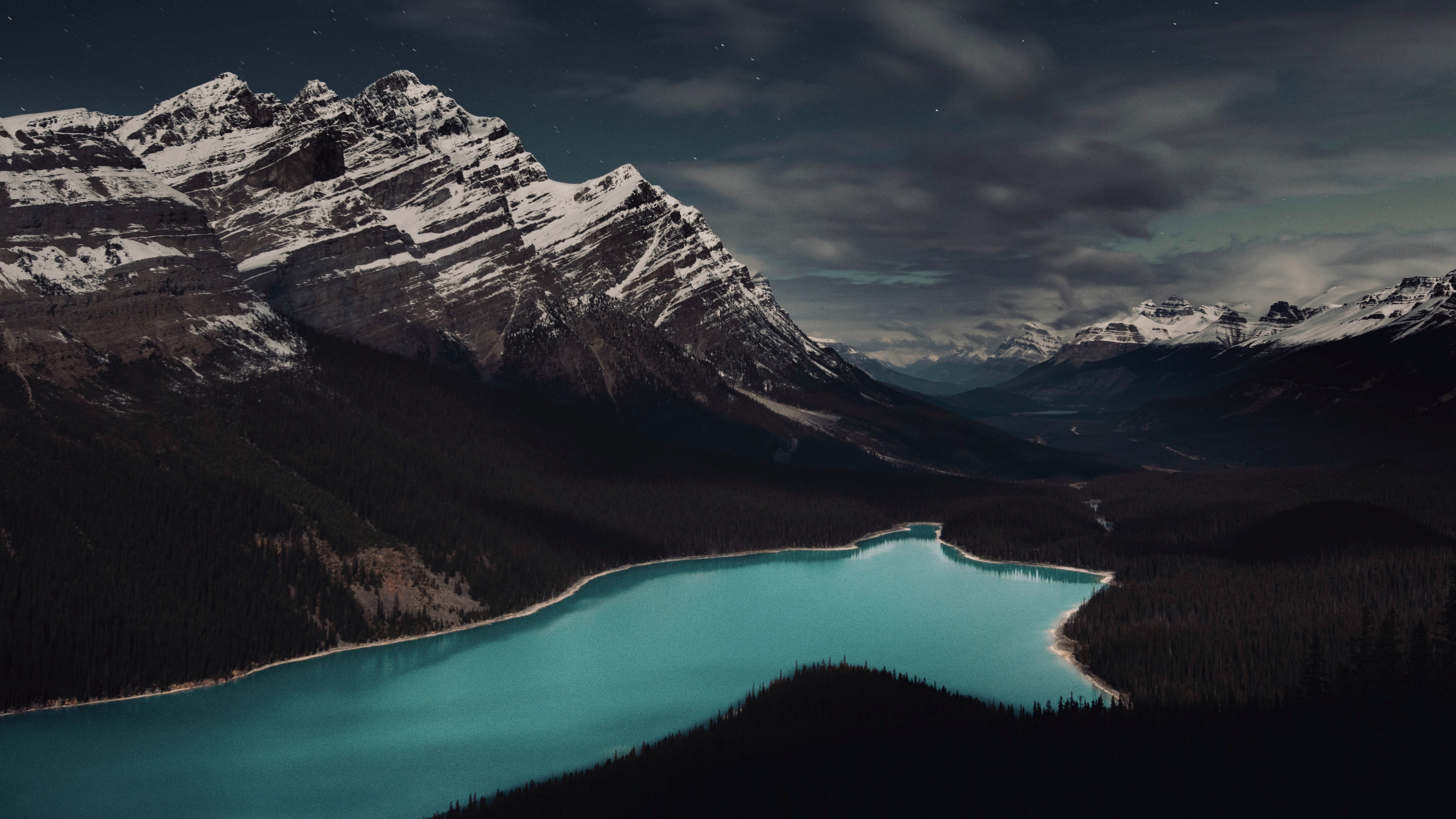 Download wallpaper 3840x2160 peyto lake