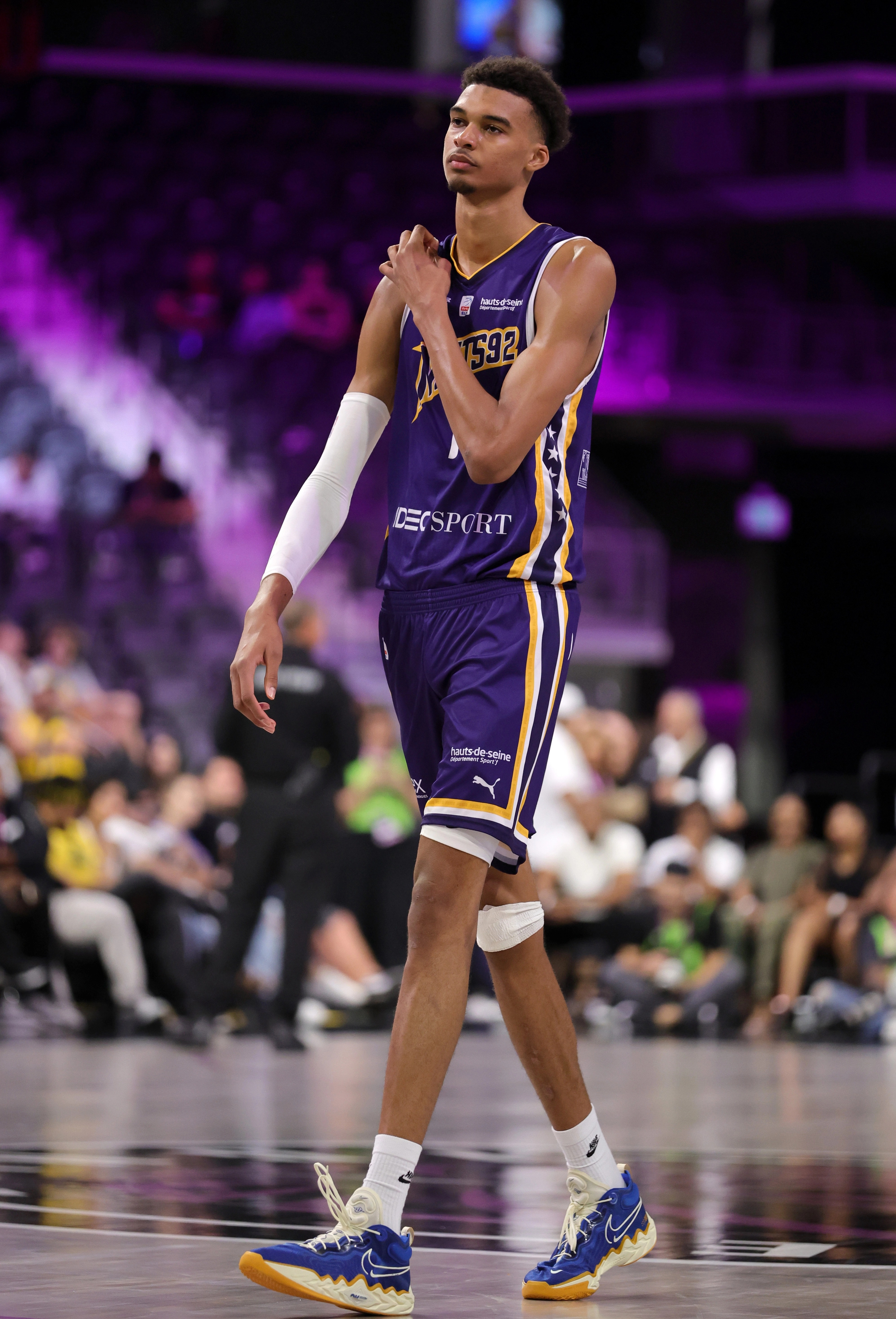 Victor Wembanyama made his NBA bow