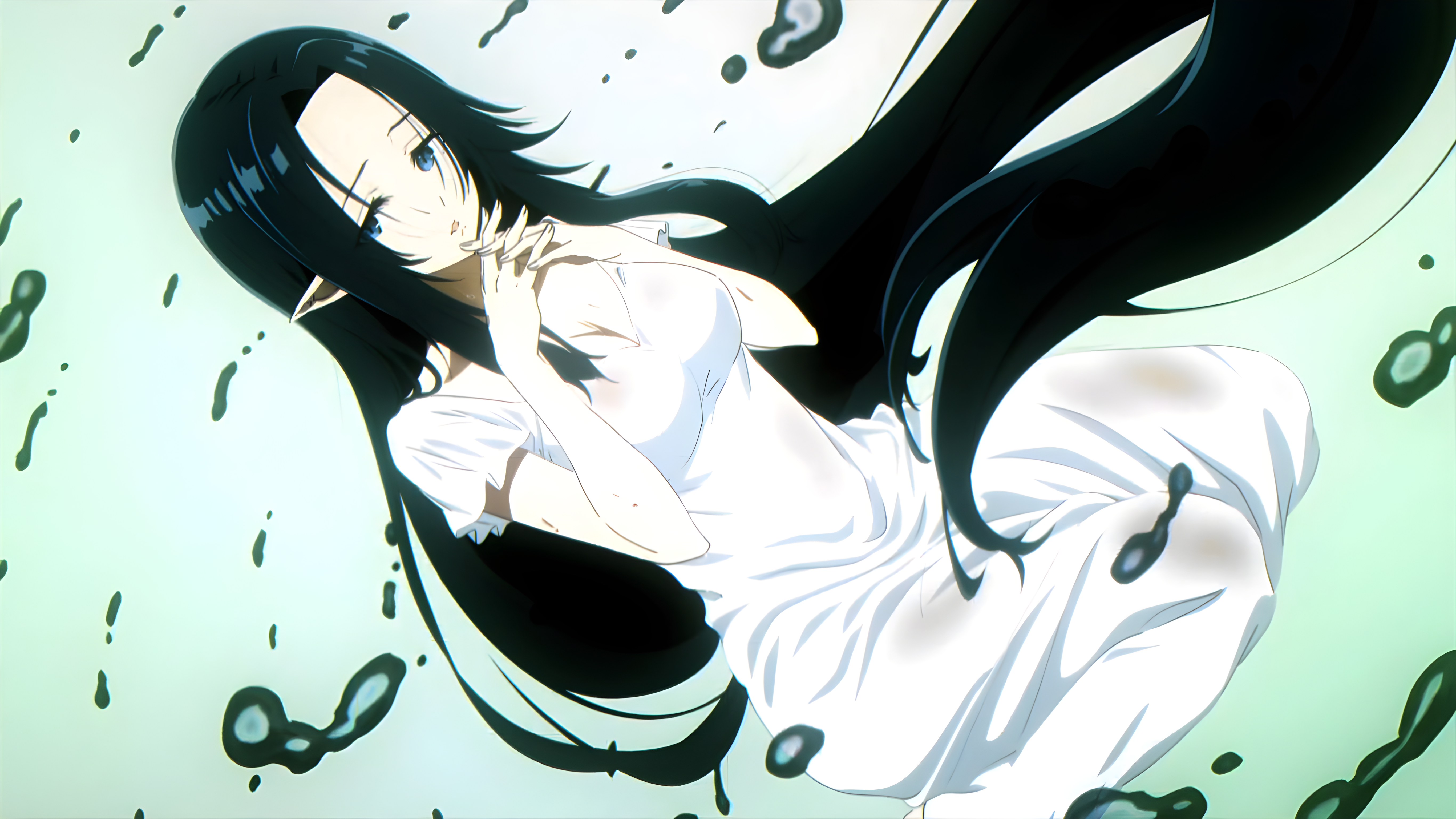 long hair, cleavage, The Eminence