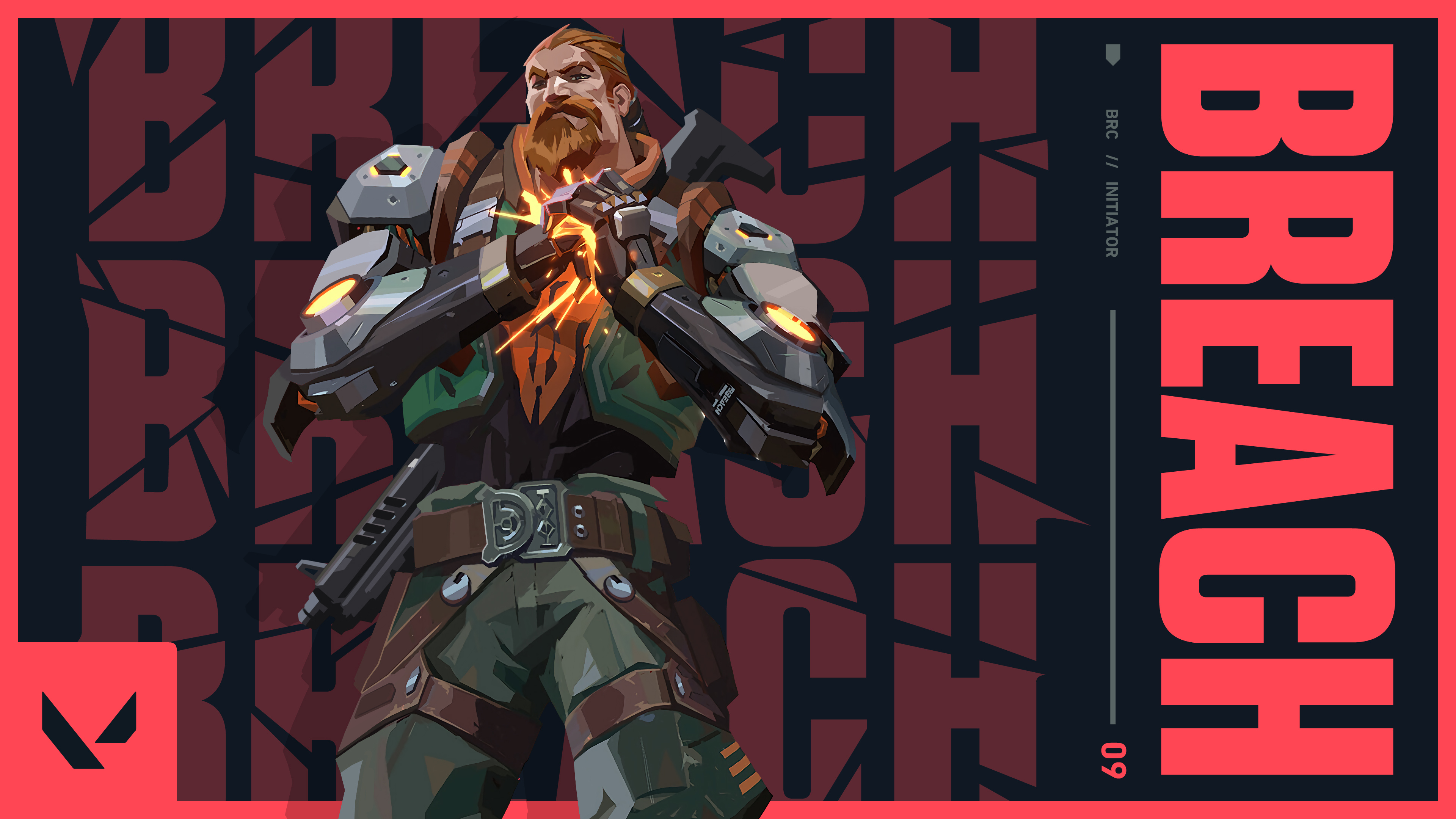 Breach (Valorant) Wallpaper