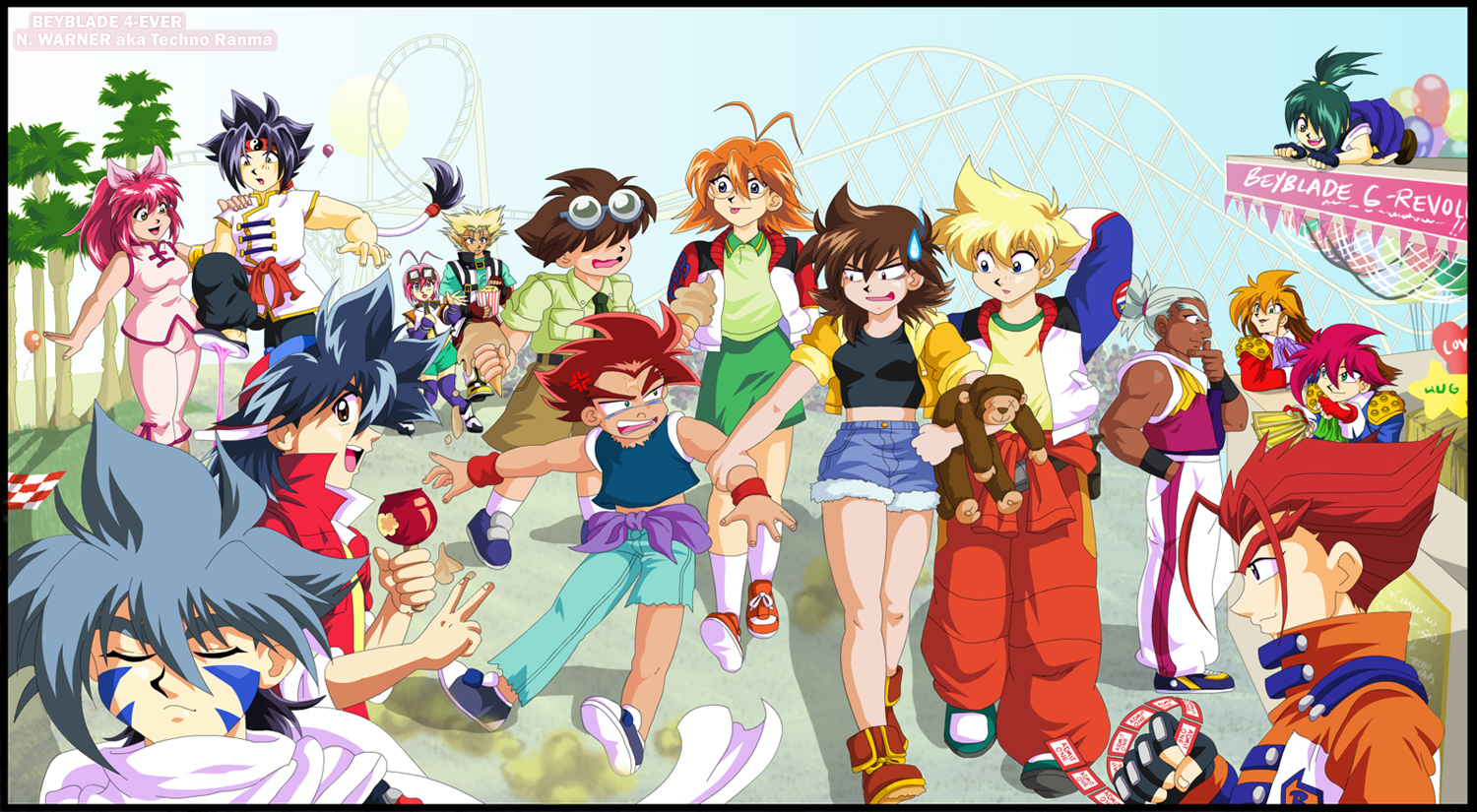 Download Beyblade wallpaper