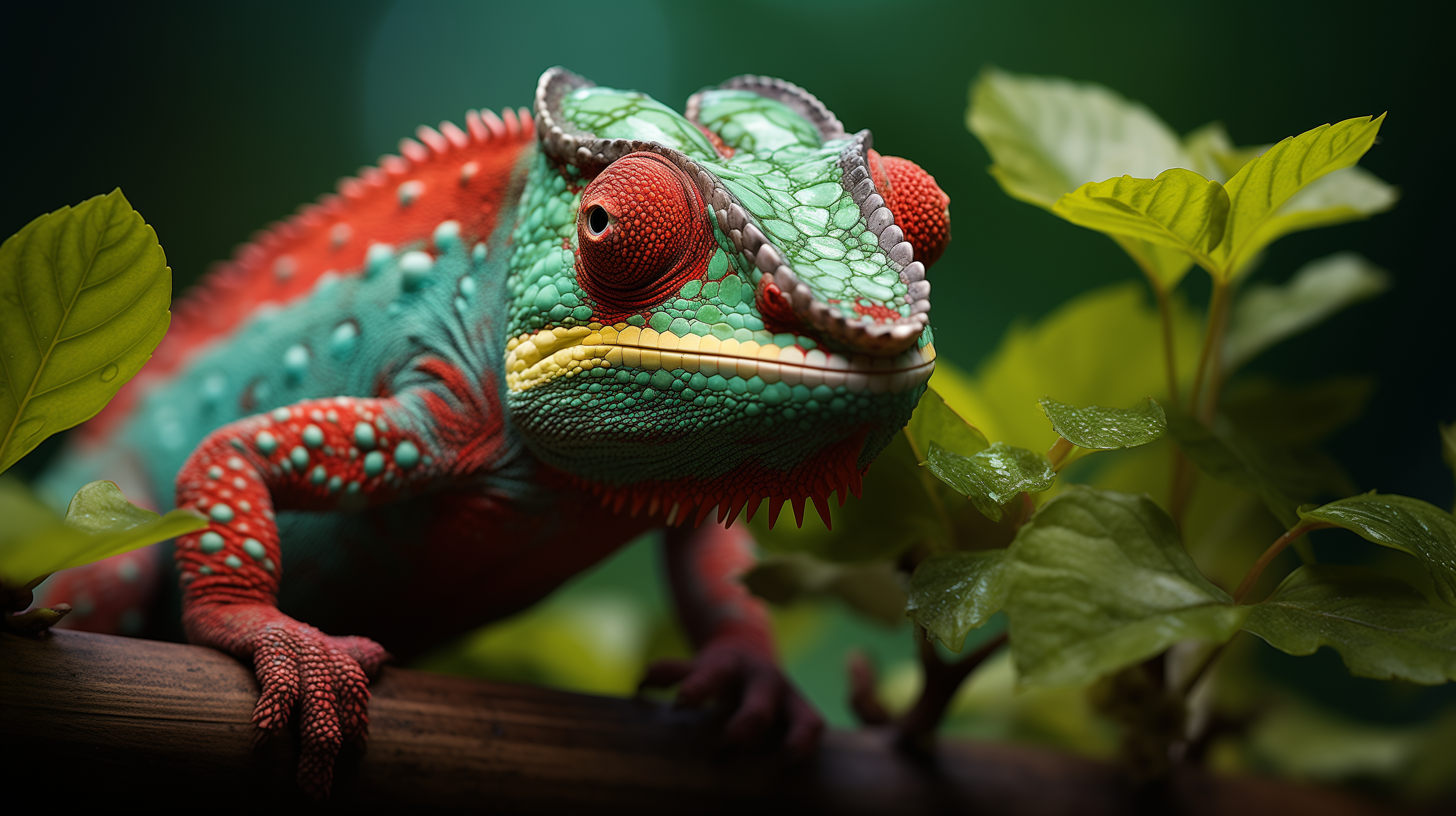 Stunning Chameleon HD Wallpaper