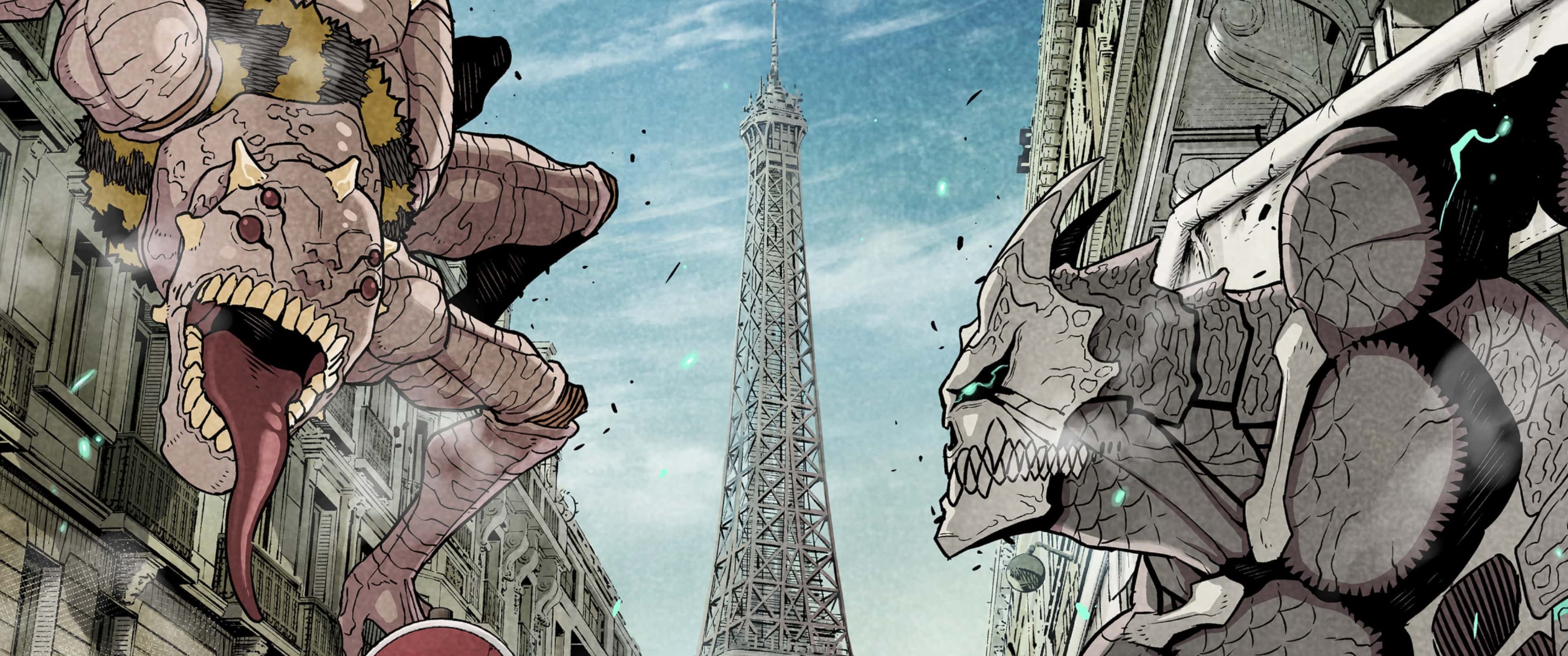kaiju №8 wallpaper [3440x1440], r