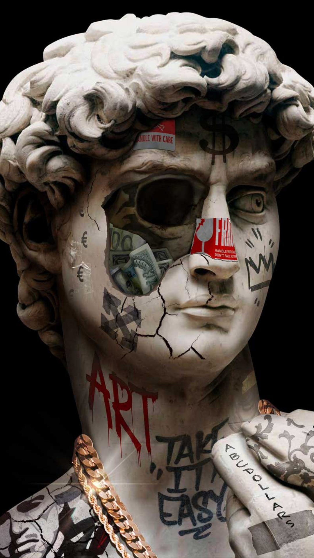 David Statue Wallpaper