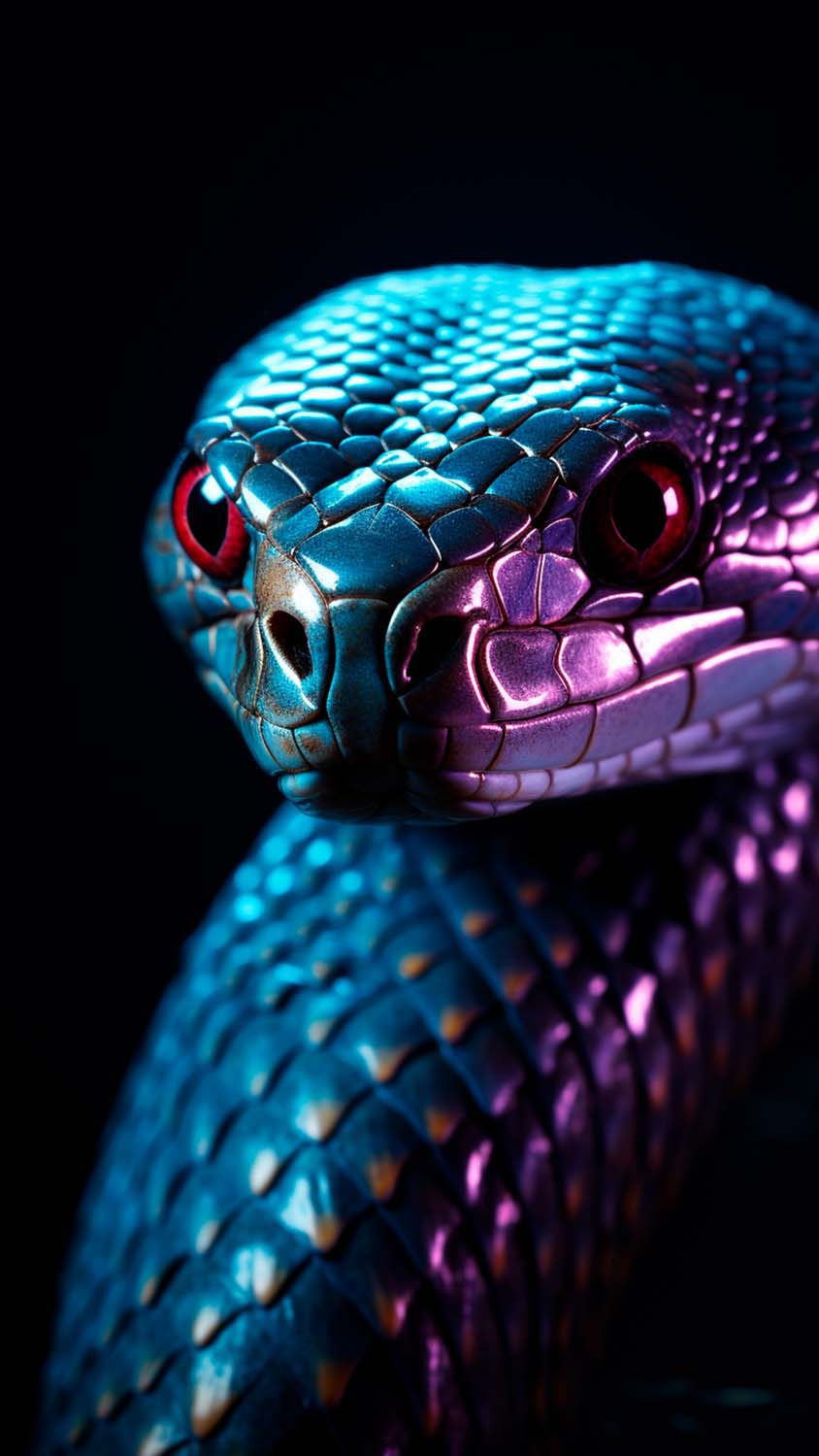 Black Mamba iPhone Wallpaper 4K