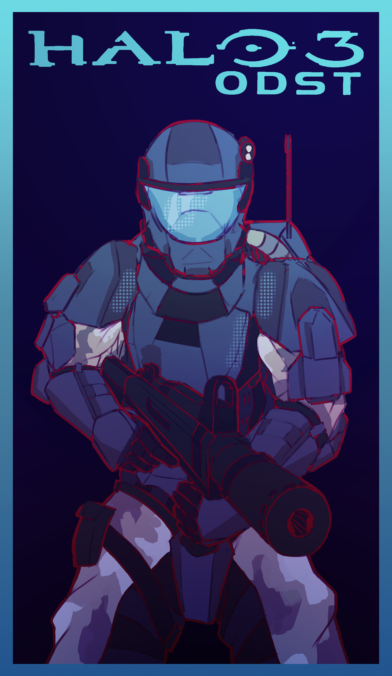 HALO 3: ODST Soldier Portraits