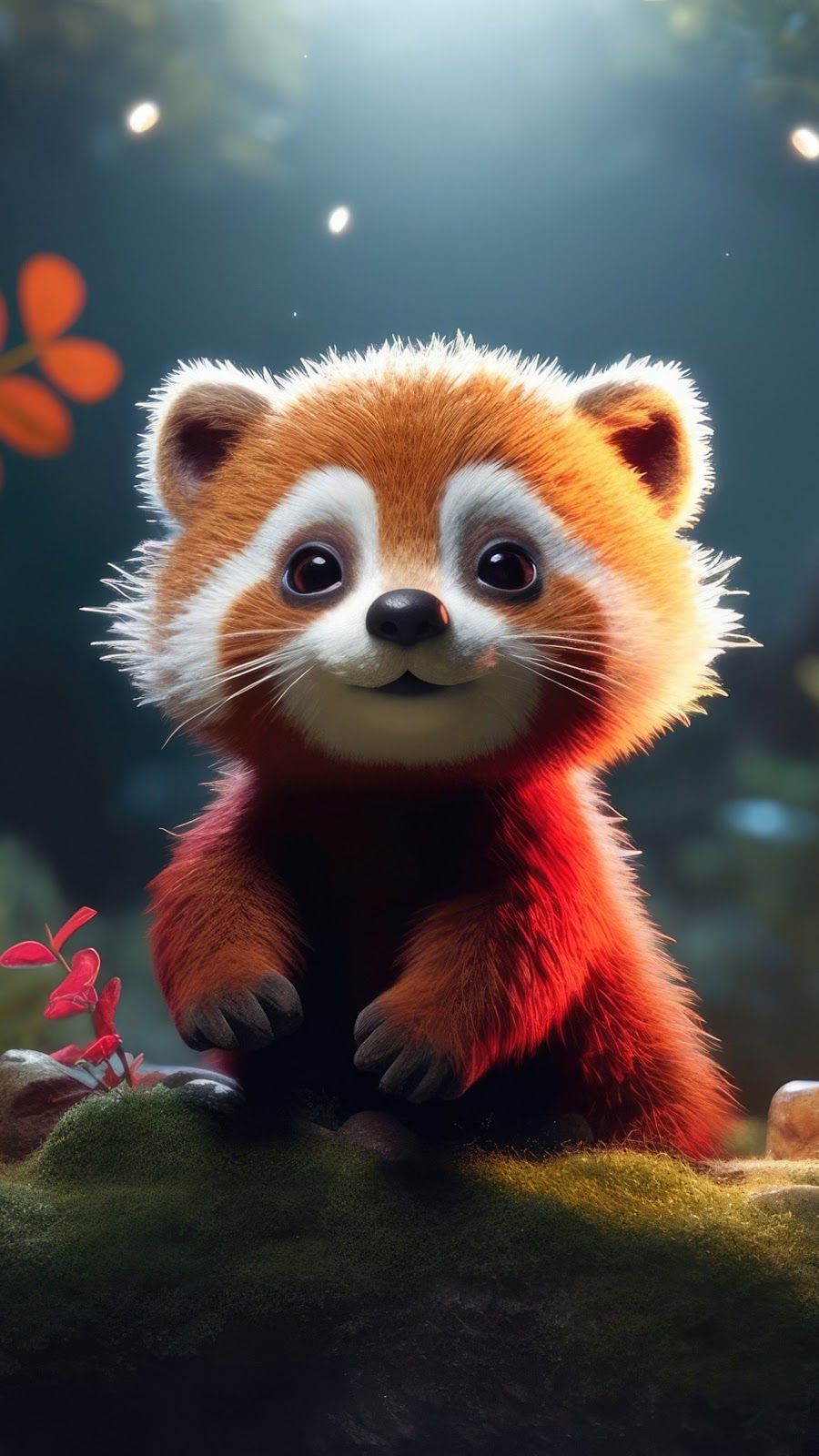 Red Panda Cute 4K iPhone Wallpaper