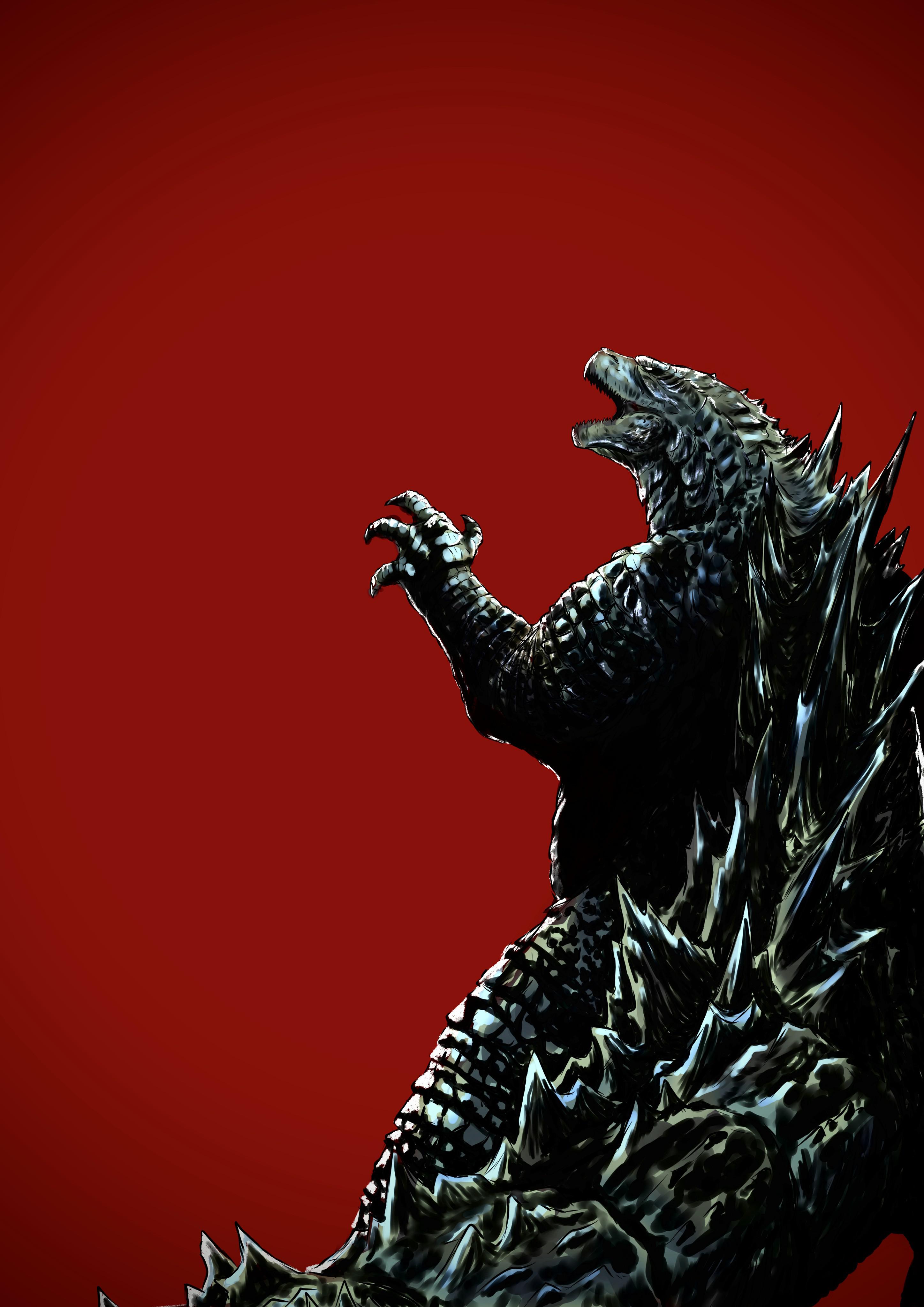 Godzilla phone wallpaper I made a
