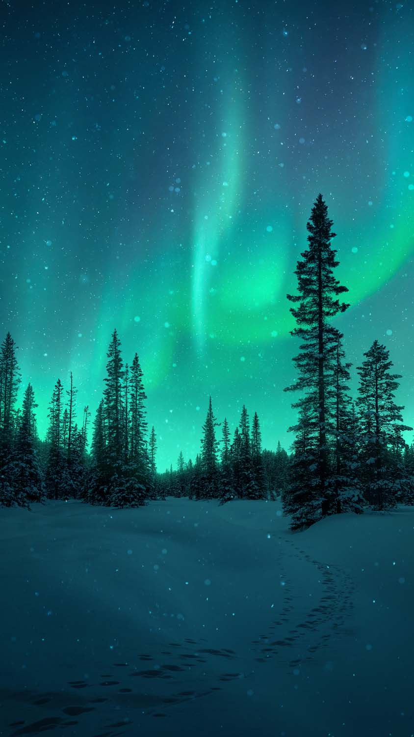 iPhone Northern Lights Wallpapers Wallpaper Cave