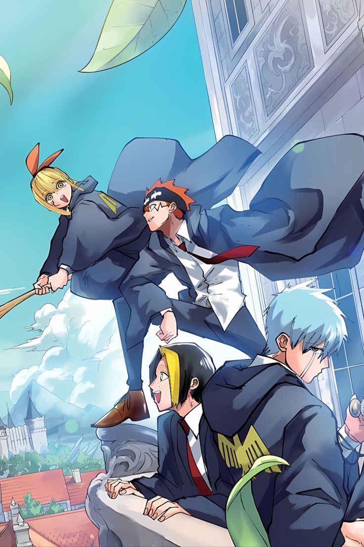 anime mashle: magic and muscles mash