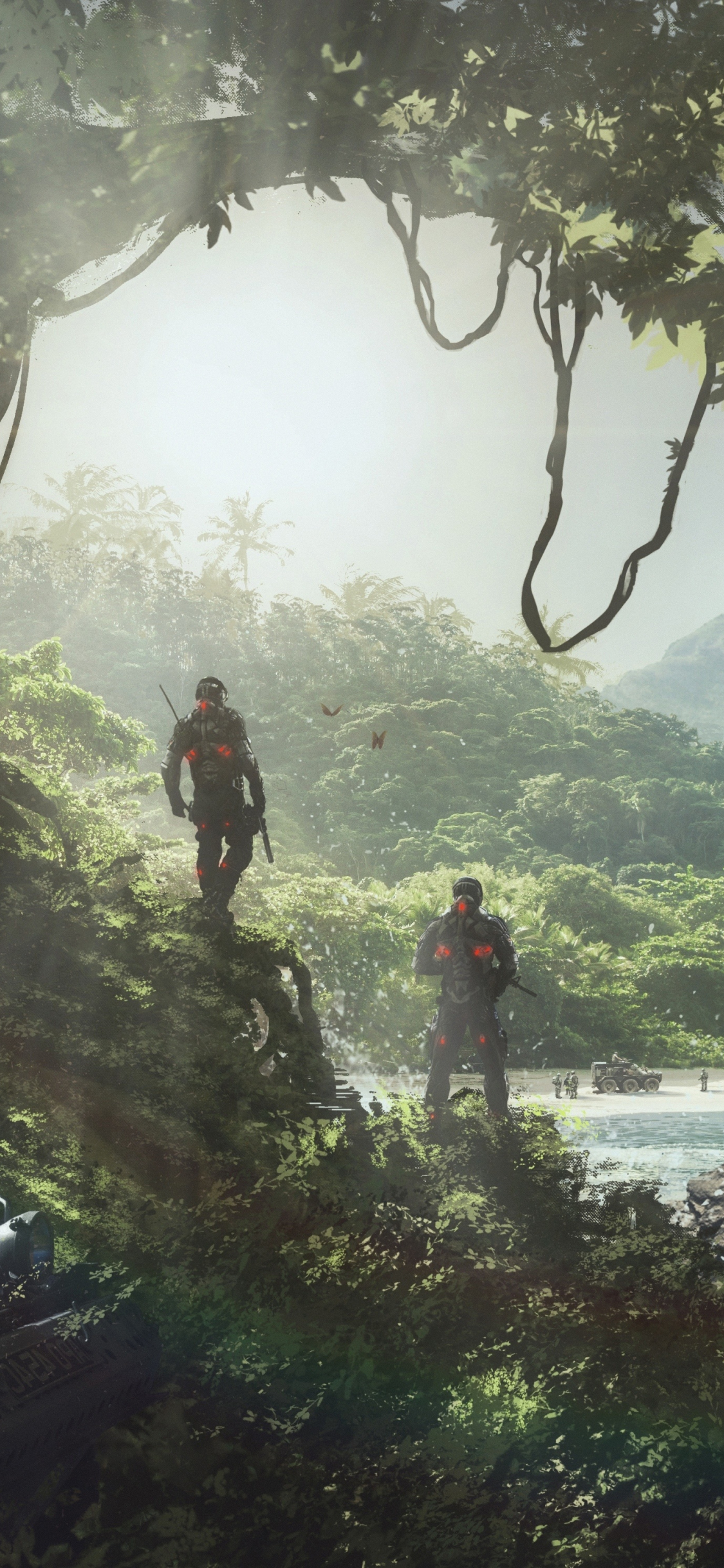 Download wallpaper 1125x2436 landscape