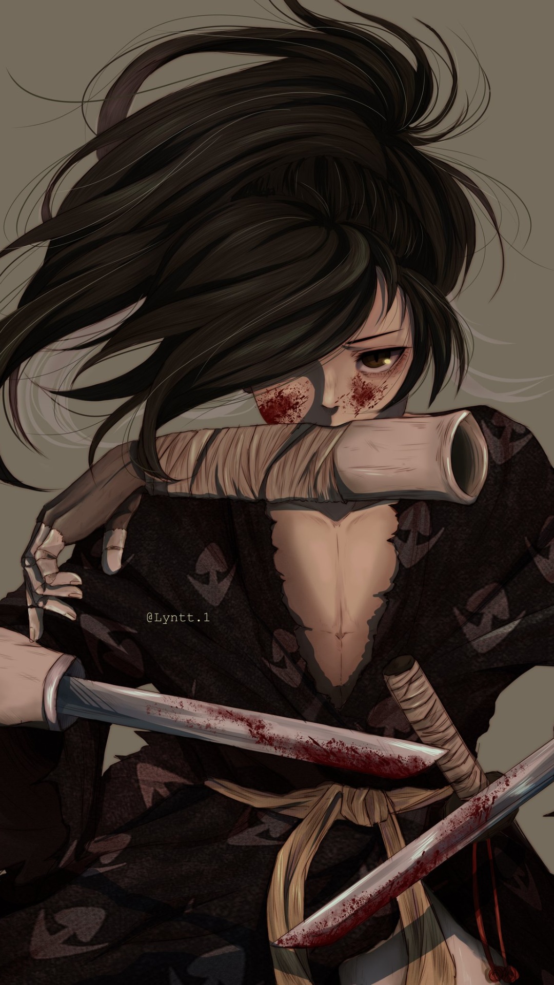 Samurai Girl Wallpaper