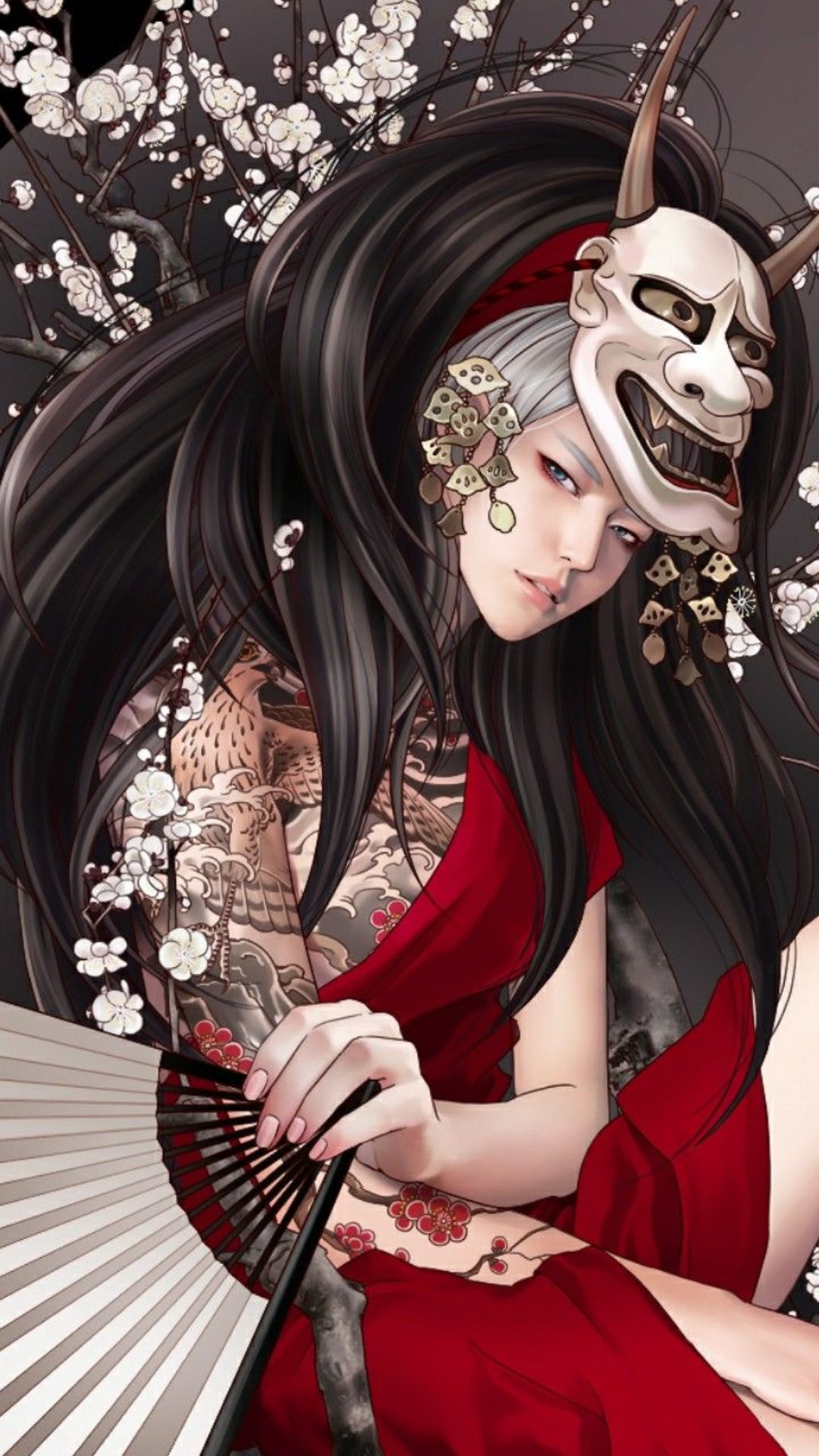 Samurai Girl Wallpaper