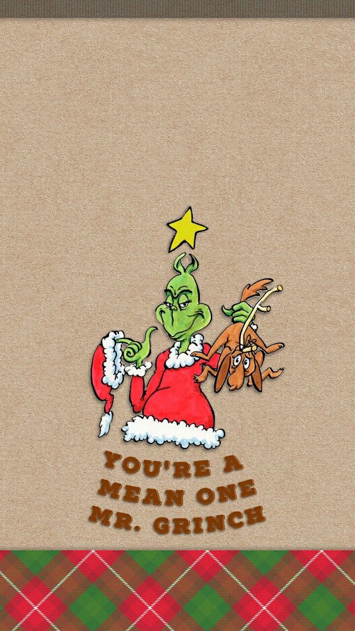 Grinch. Cute christmas wallpaper