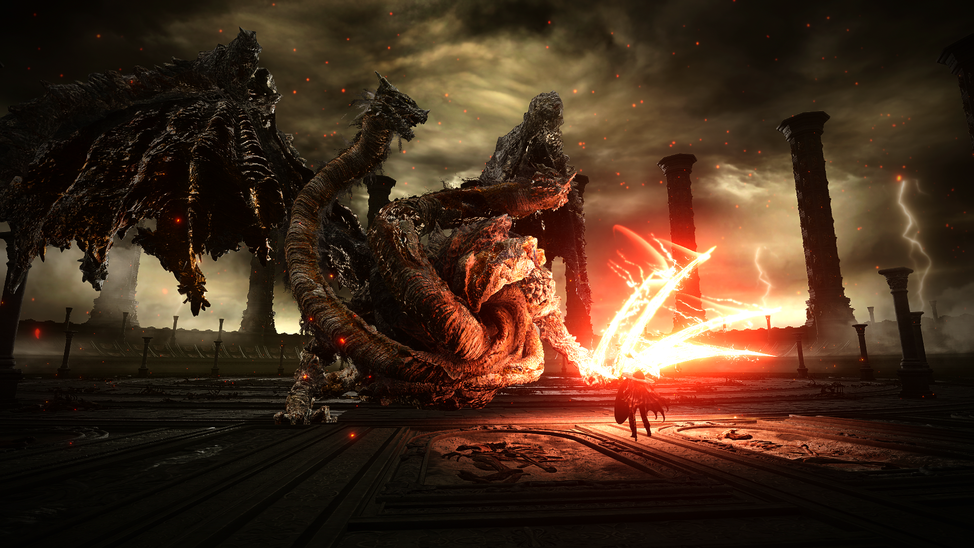 Dragonlord Placidusax Fight