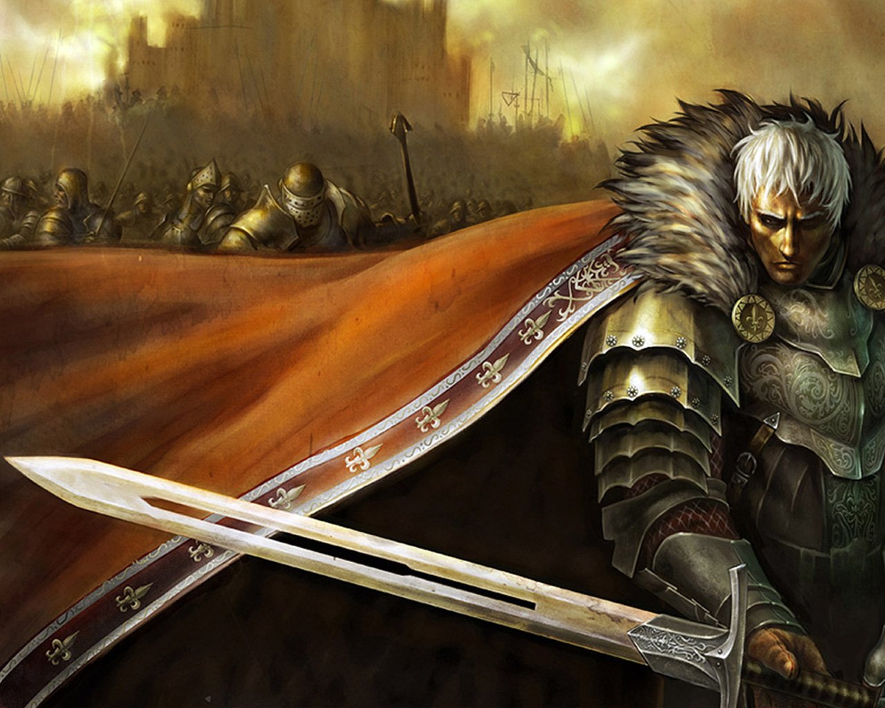 HD desktop wallpaper: Fantasy, Warrior