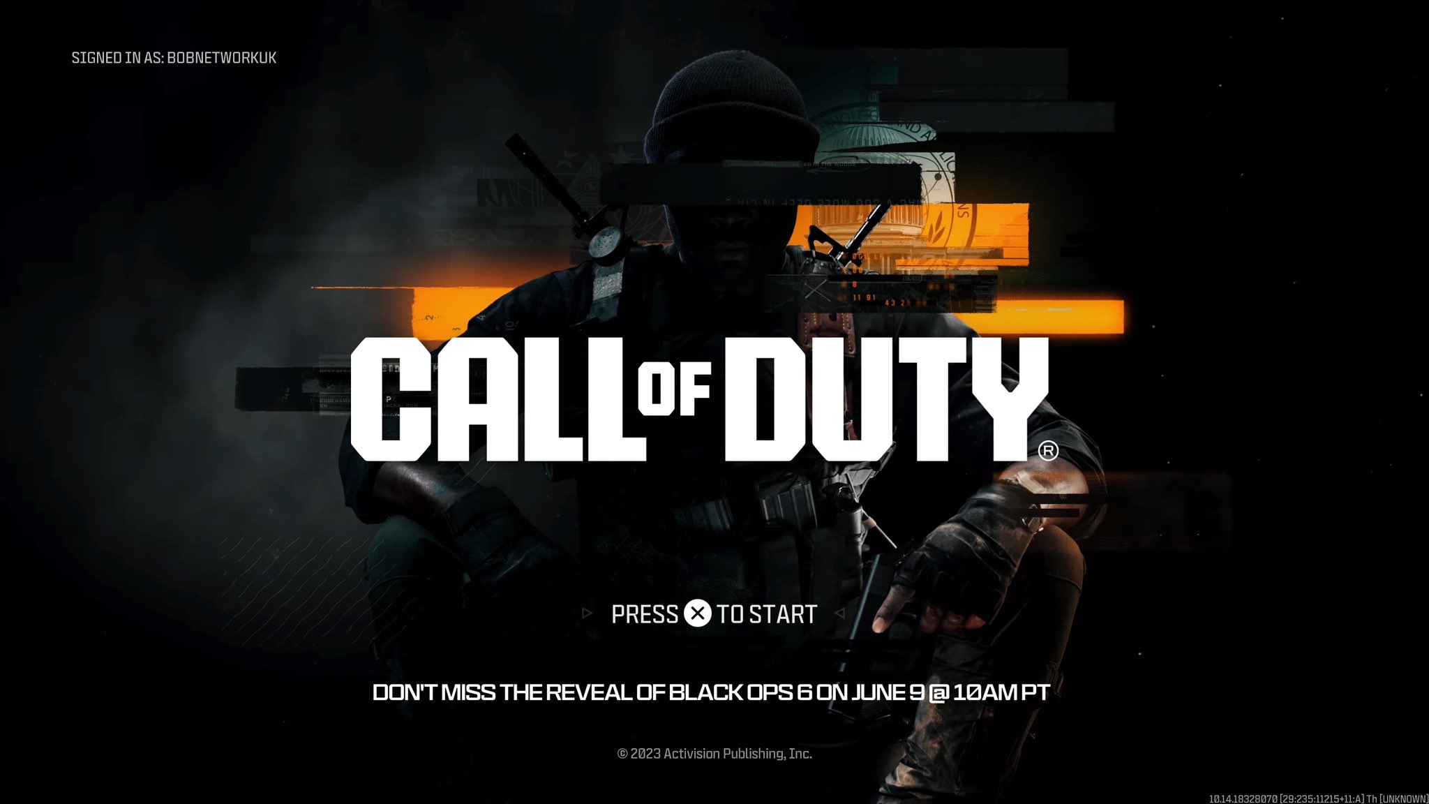 bob. Black Ops 6 Reveal menu