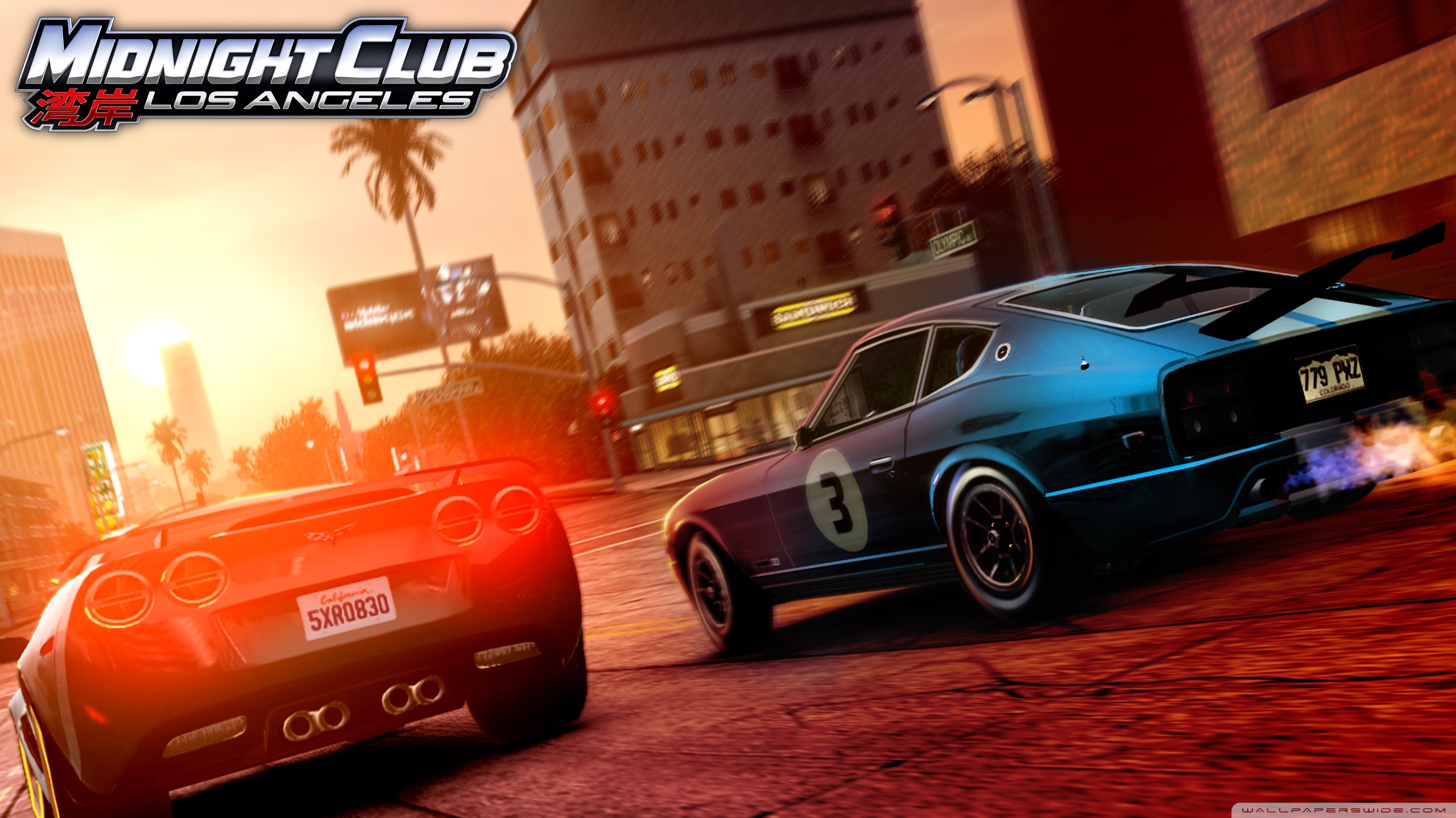 Midnight Club Los Angeles Corvette vs