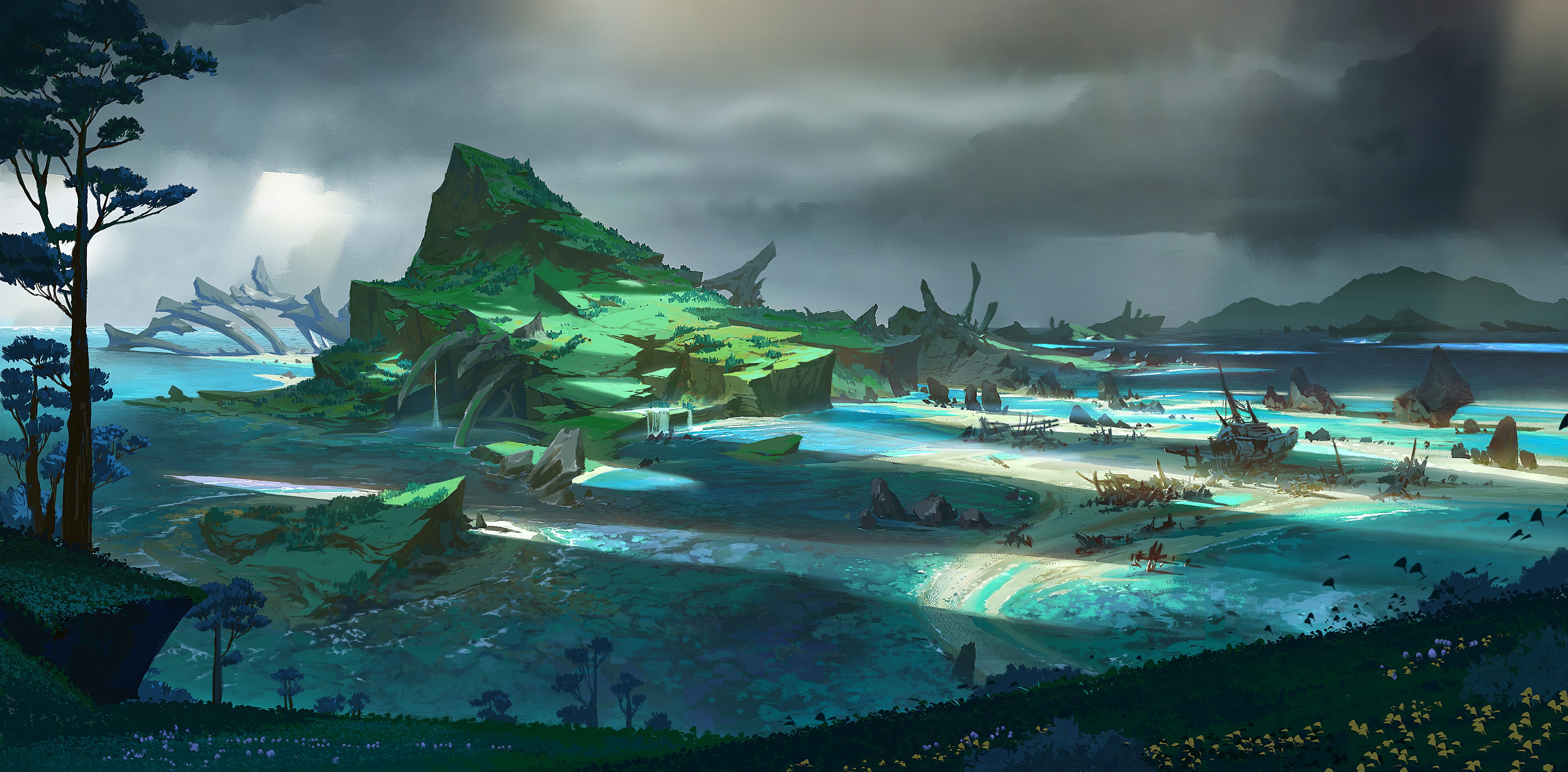 Inazuma (Genshin Impact) Wallpaper