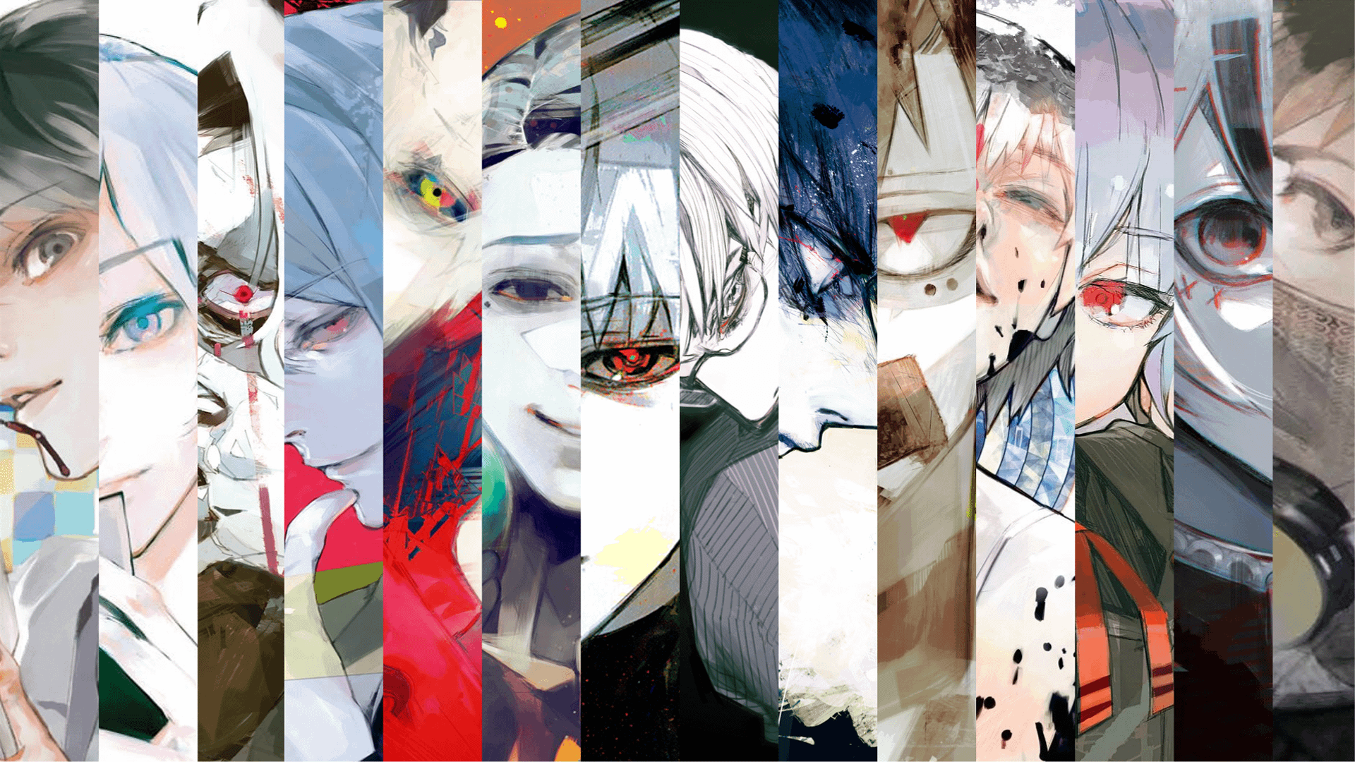 Tokyo Ghoul :re Volume Covers Wallpaper
