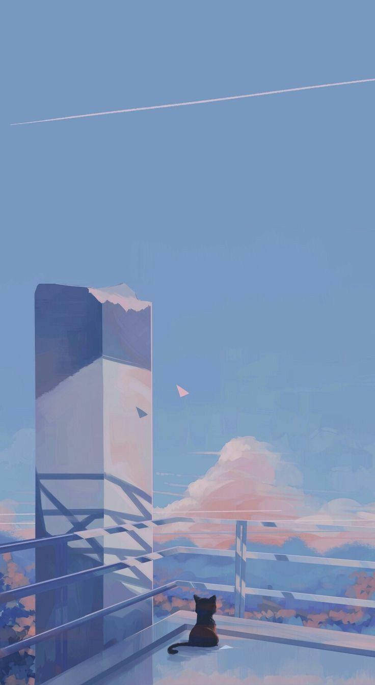 Free Lo Fi Anime HD Wallpaper