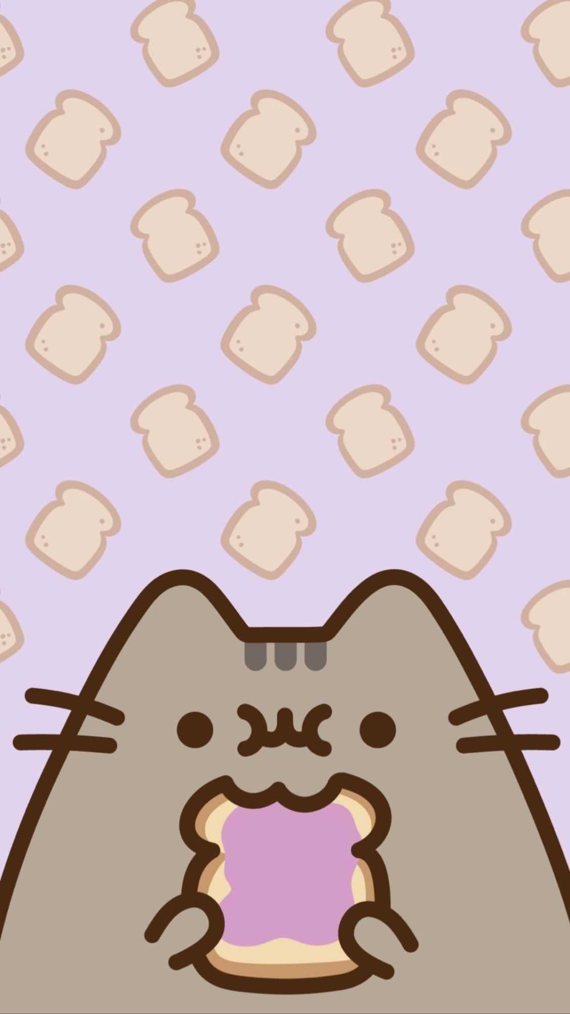 Pusheen iPhone Wallpaper Background
