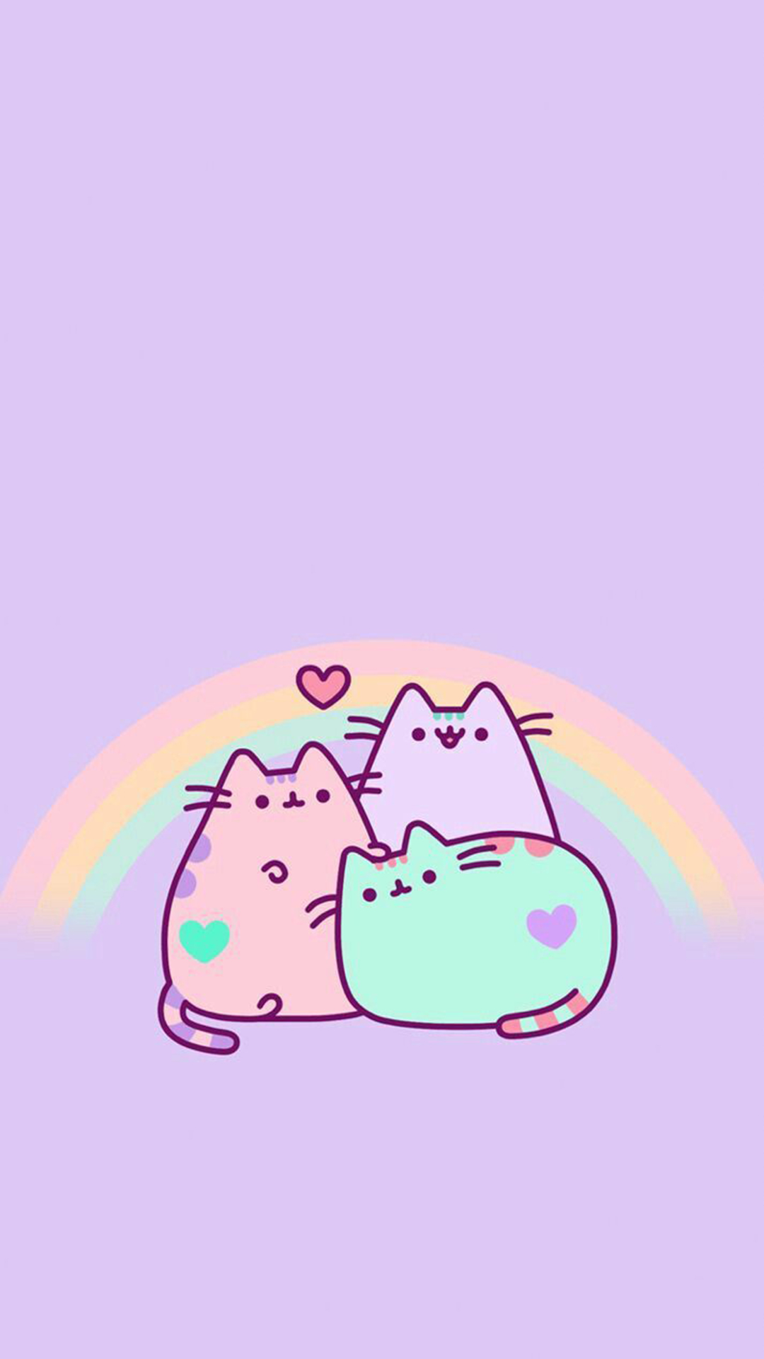 Cute Pusheen Background Free download