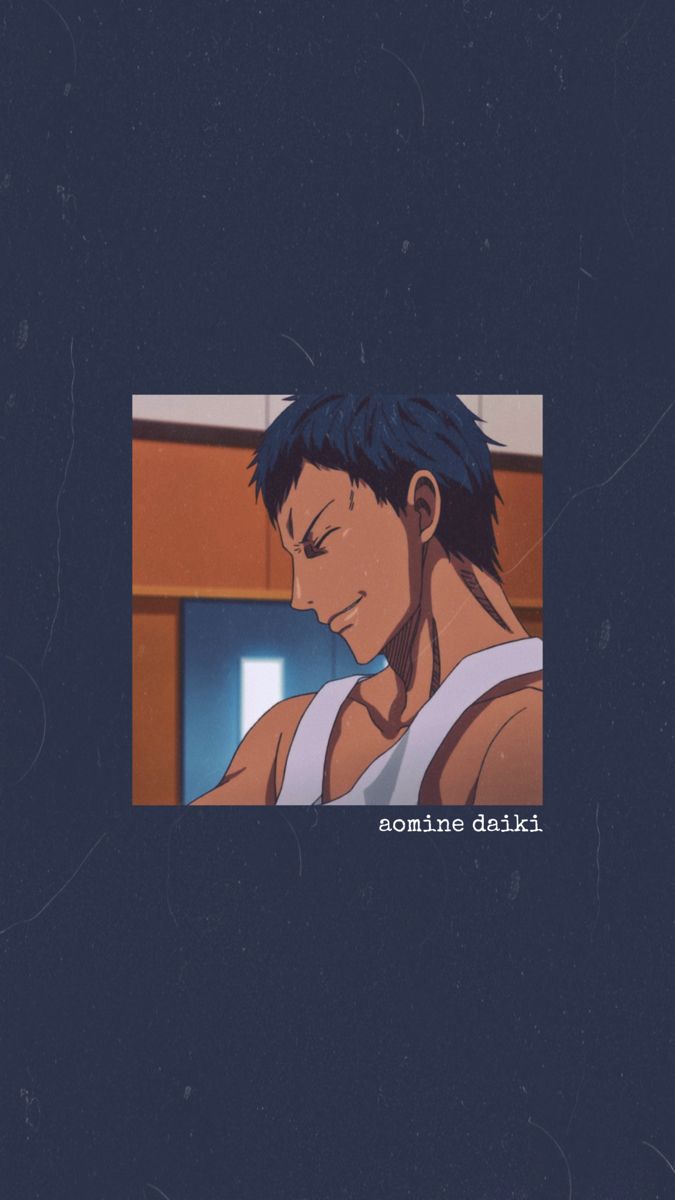 Aomine Daiki Ace of Kuroko's