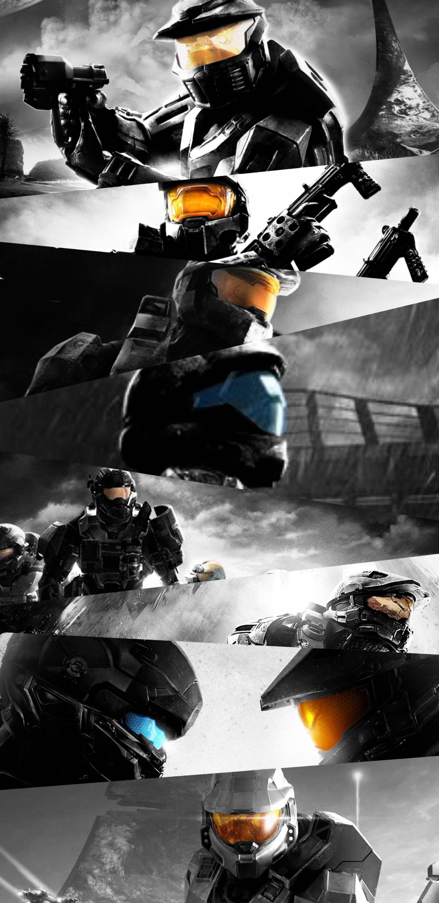 Phone version of halo wallpaper