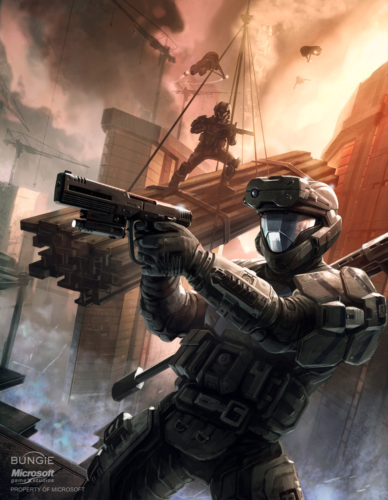 Isaac Hannaford: ODST magazine cover
