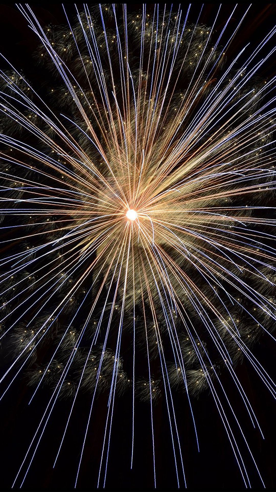 Happy New Year Firework Sky Party Dark