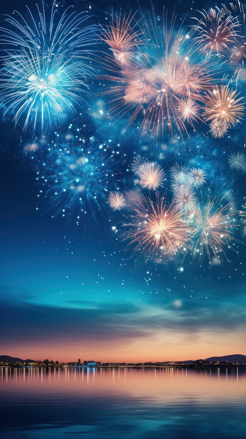 Fireworks Background Image. Free