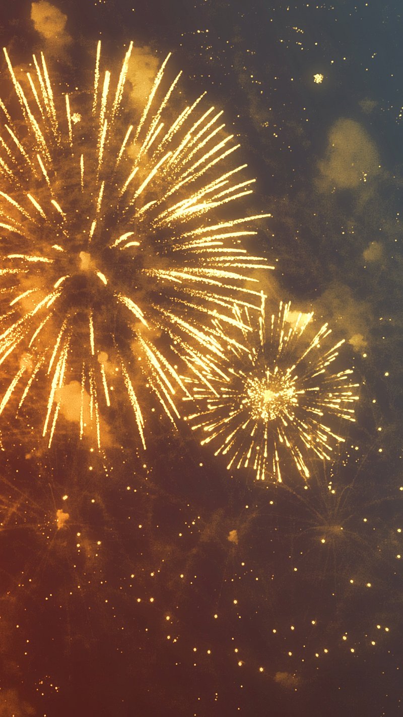 Celebration fireworks iPhone wallpaper