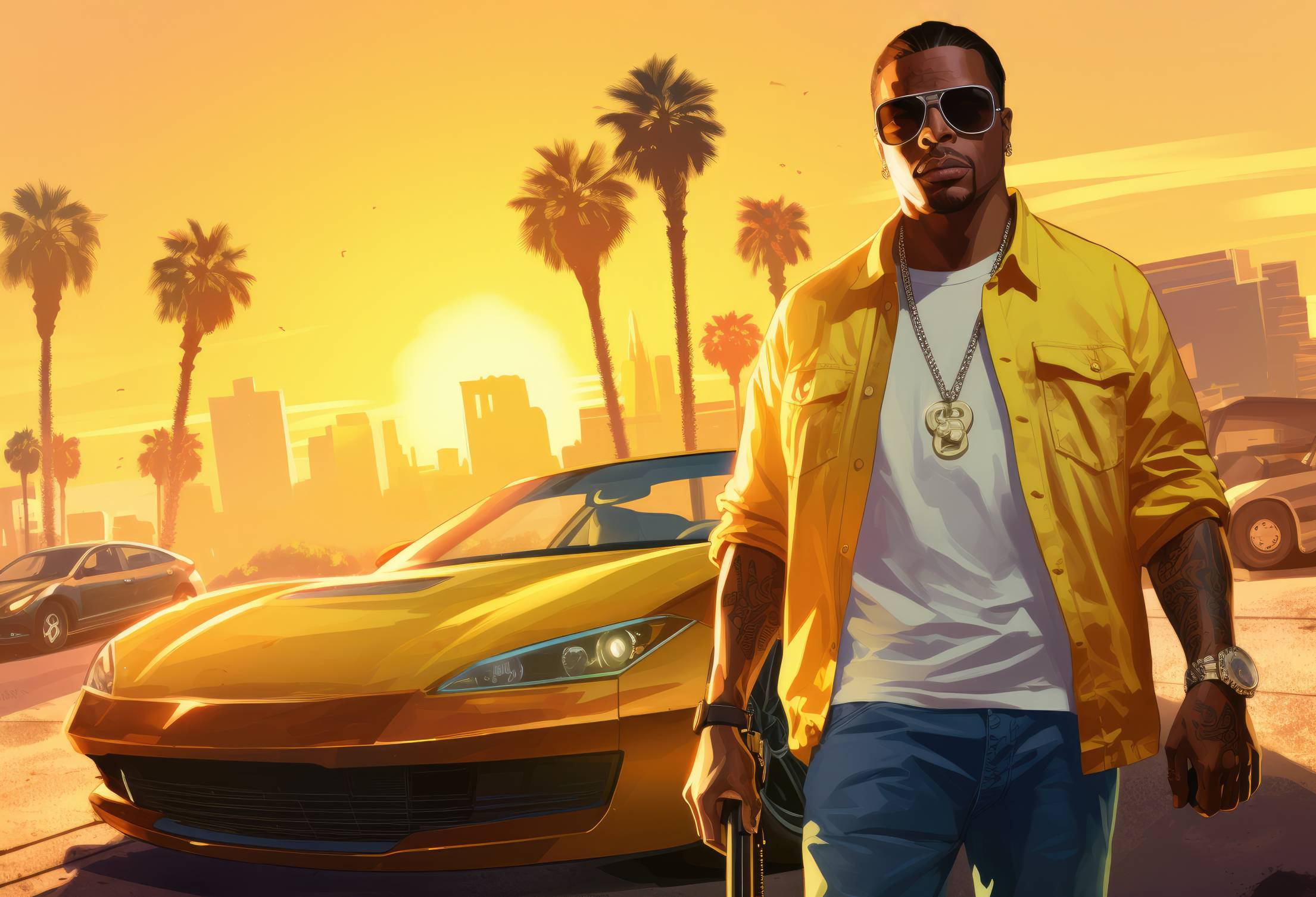 Grand Theft Auto Style Los Angeles