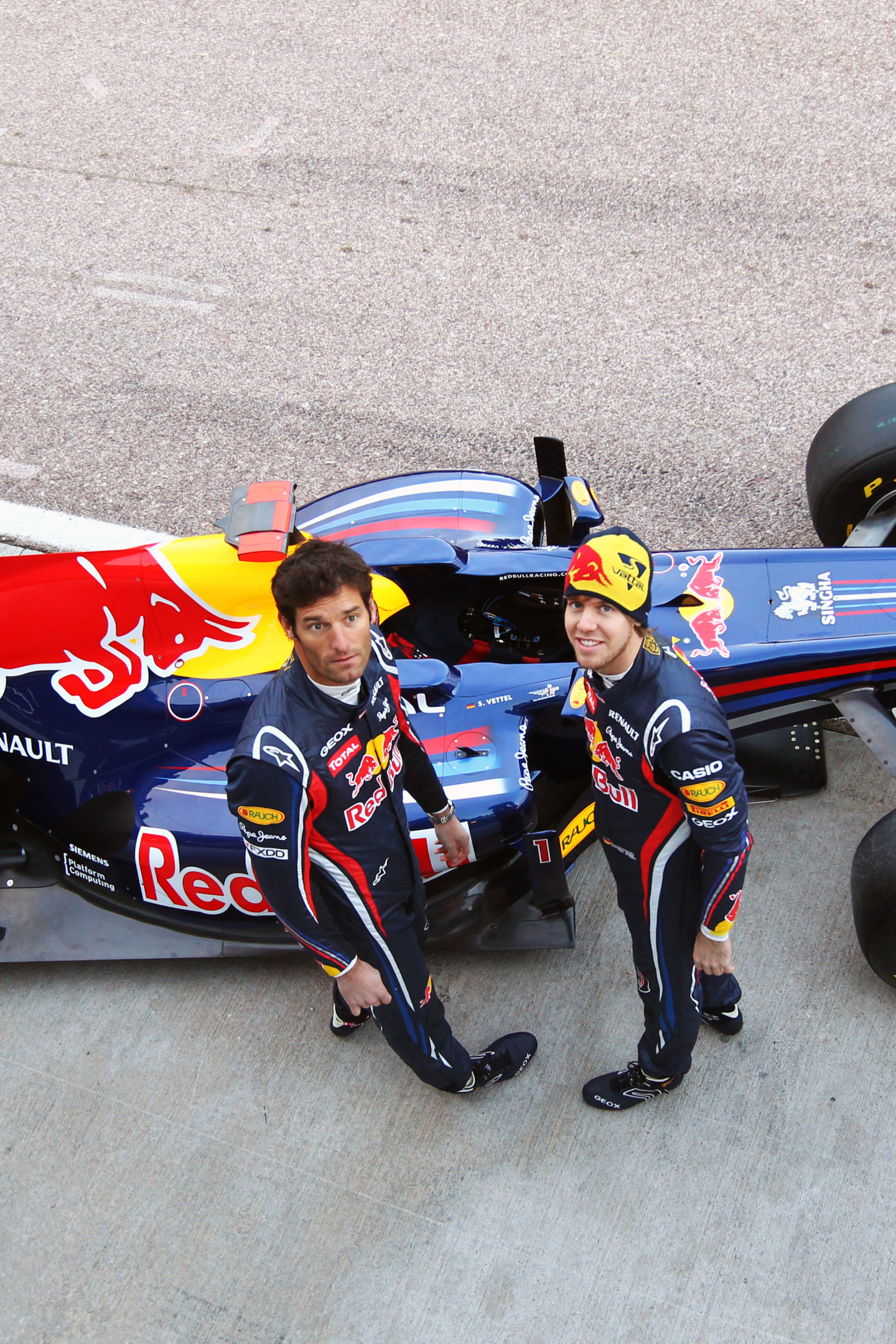 Red Bull, Mark Webber, Sebastian Vettel