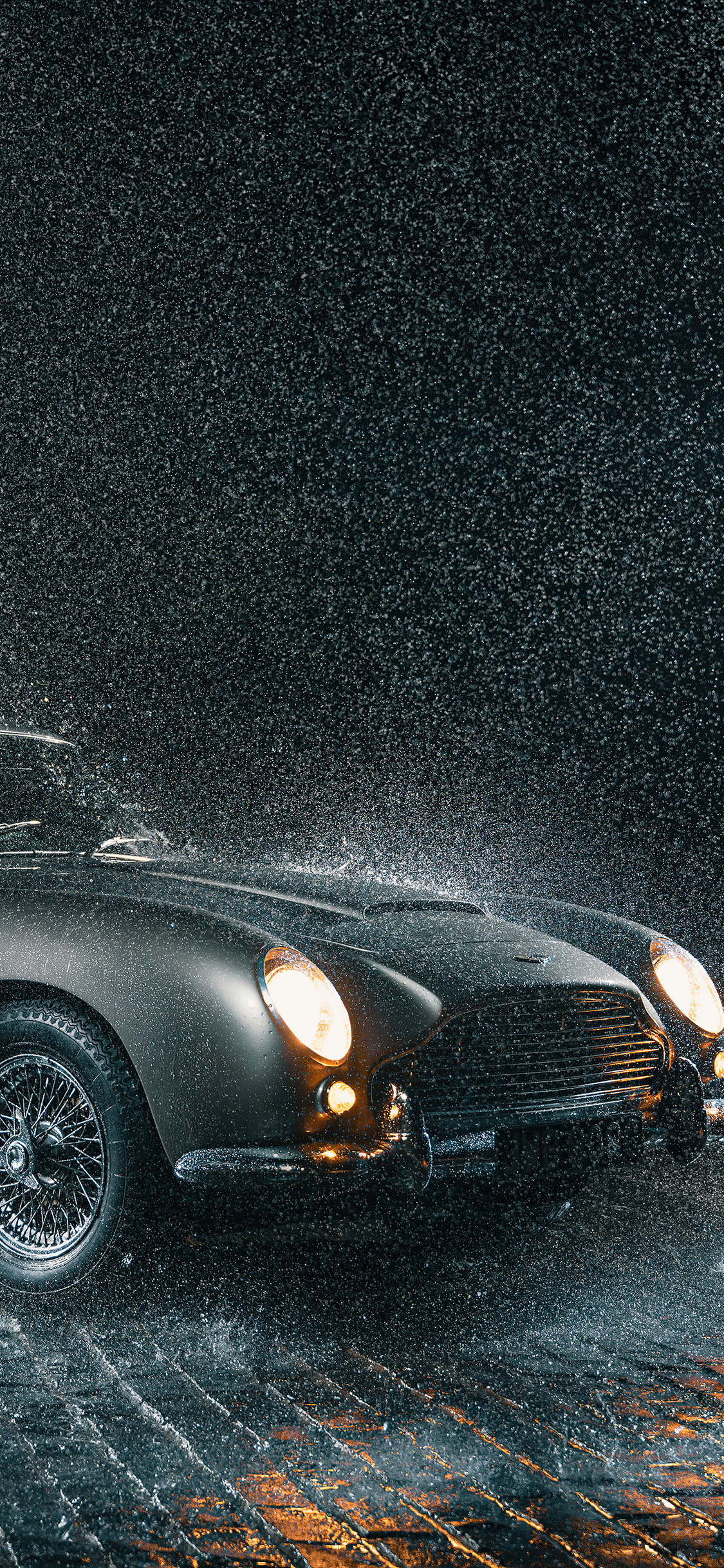 Aston Martin Db5 In Rain 5k