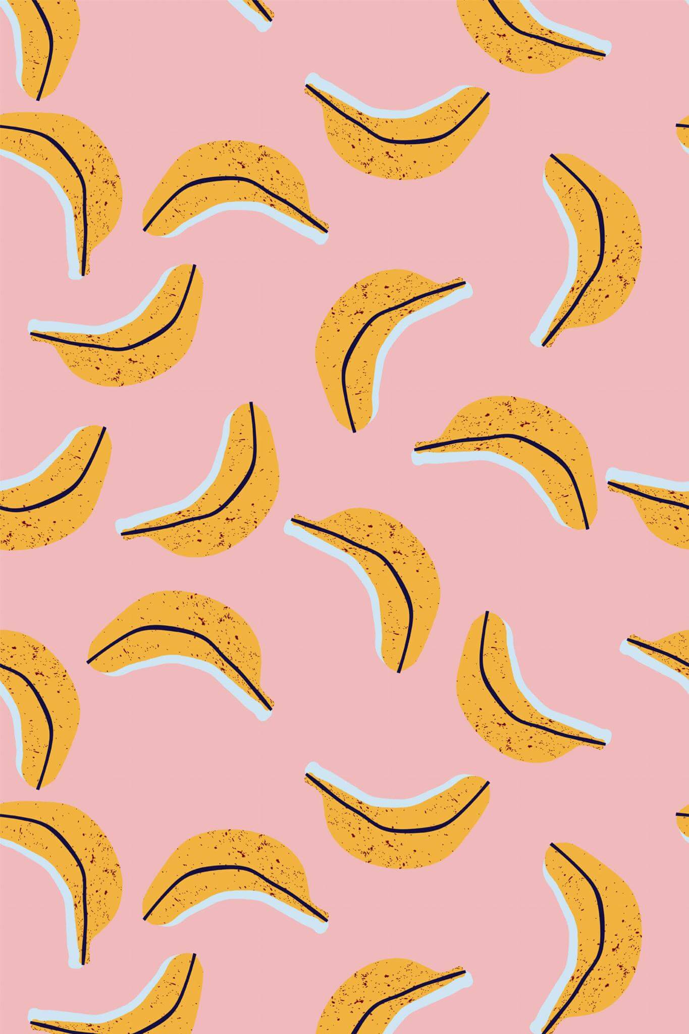Banana Peel and Stick Wallpaper