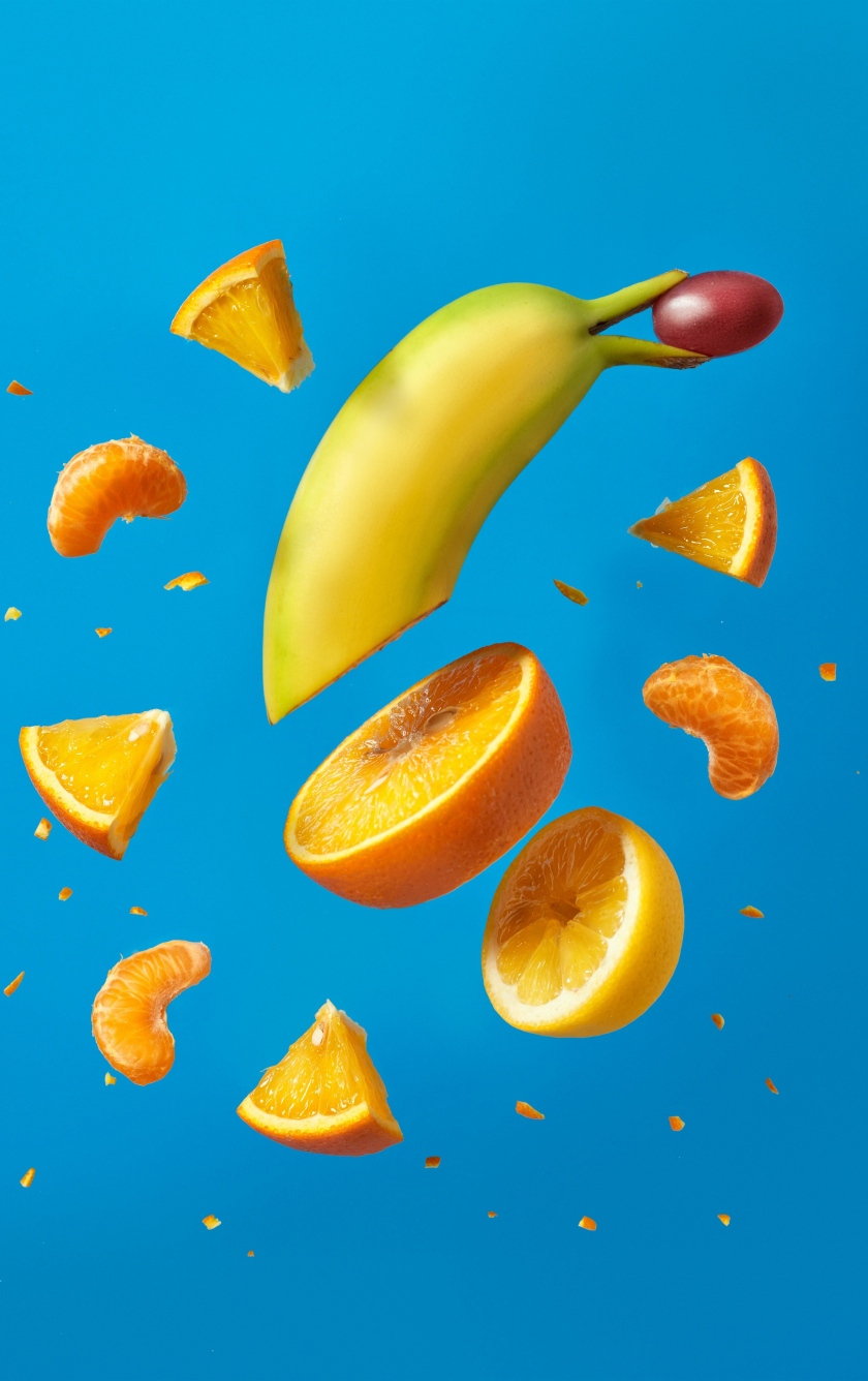 Download wallpaper 840x1336 banana