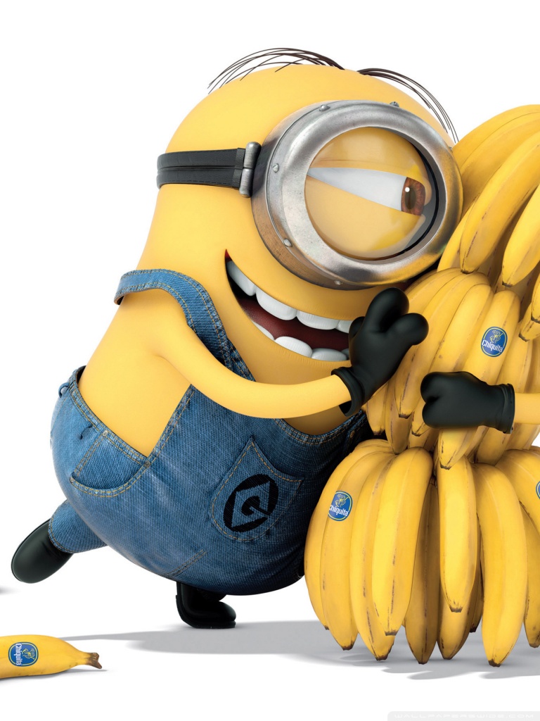 Minions Banana 2015 Ultra HD Desktop